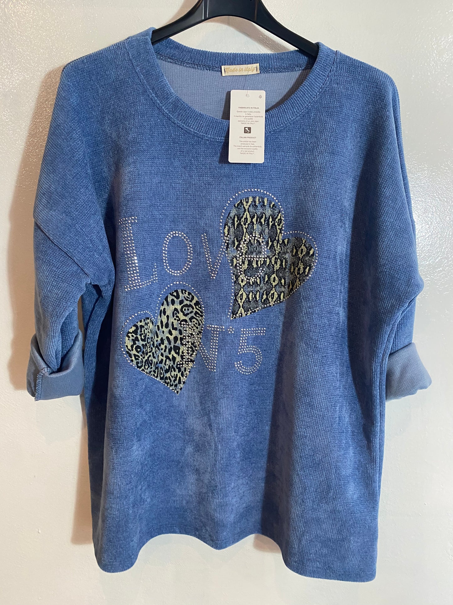 T-shirt met print Maat 2XL