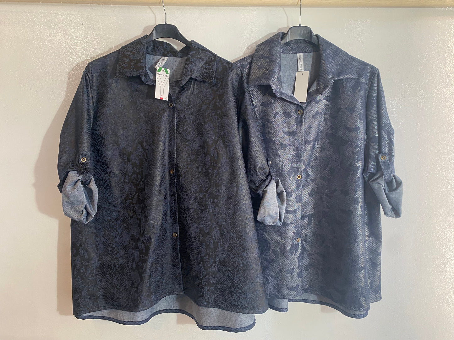 Camicia di jeans Tg.3XL