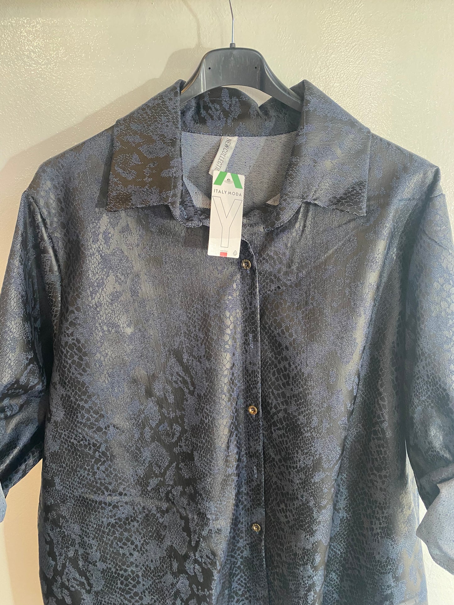 Camicia di jeans Tg.3XL