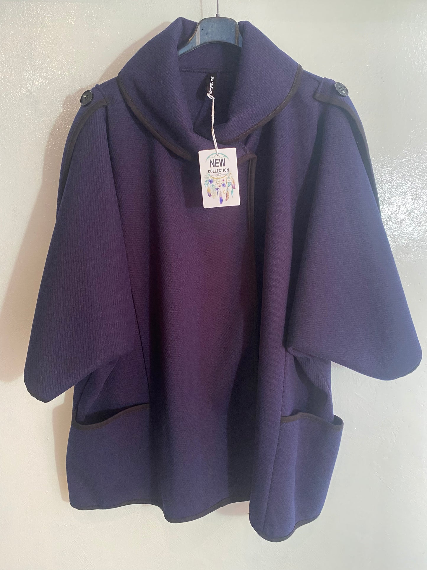 Mantella con il colletto Tg.4XL