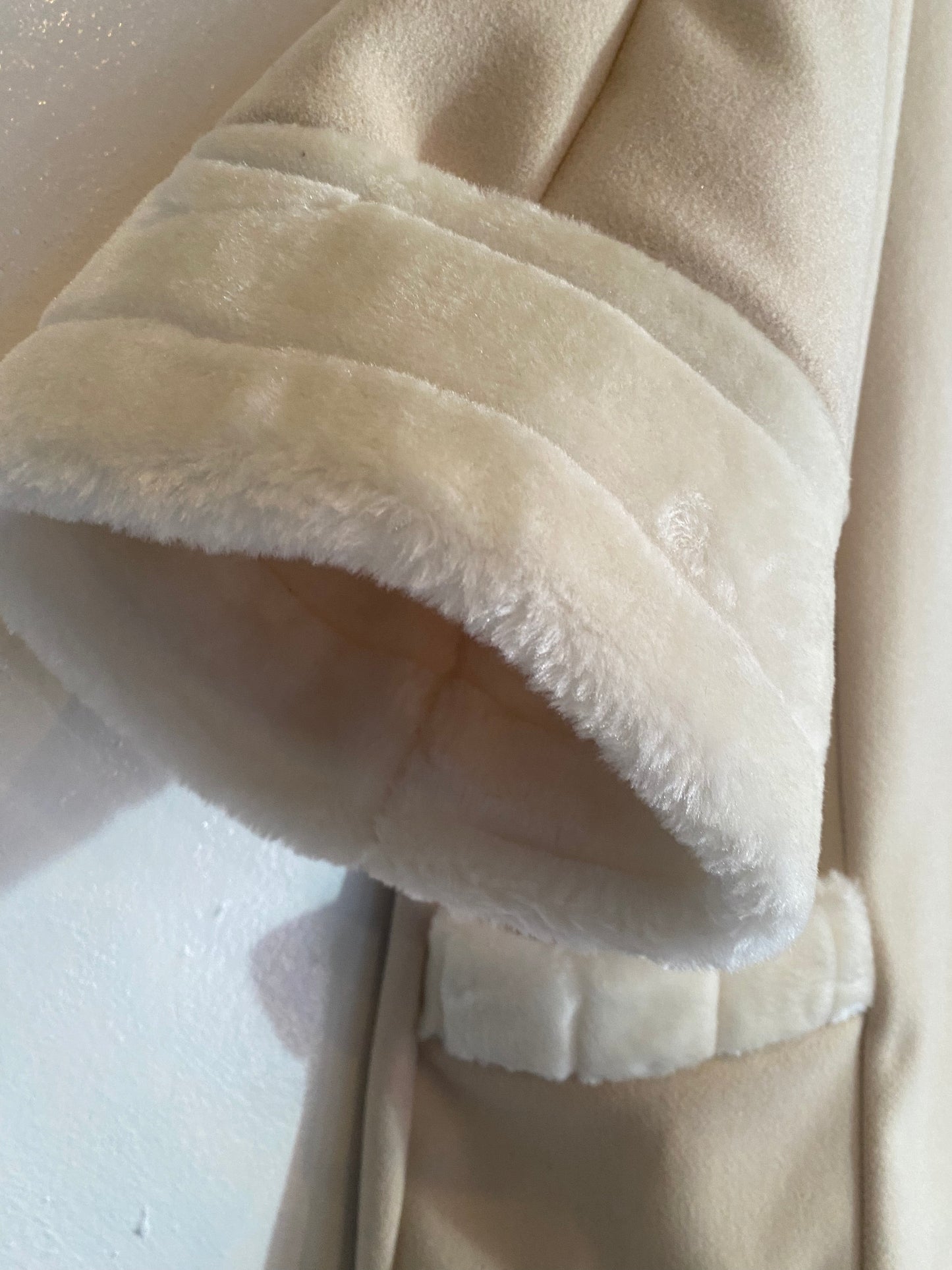 Giacca con il pellicciotto al collo Tg.2XL