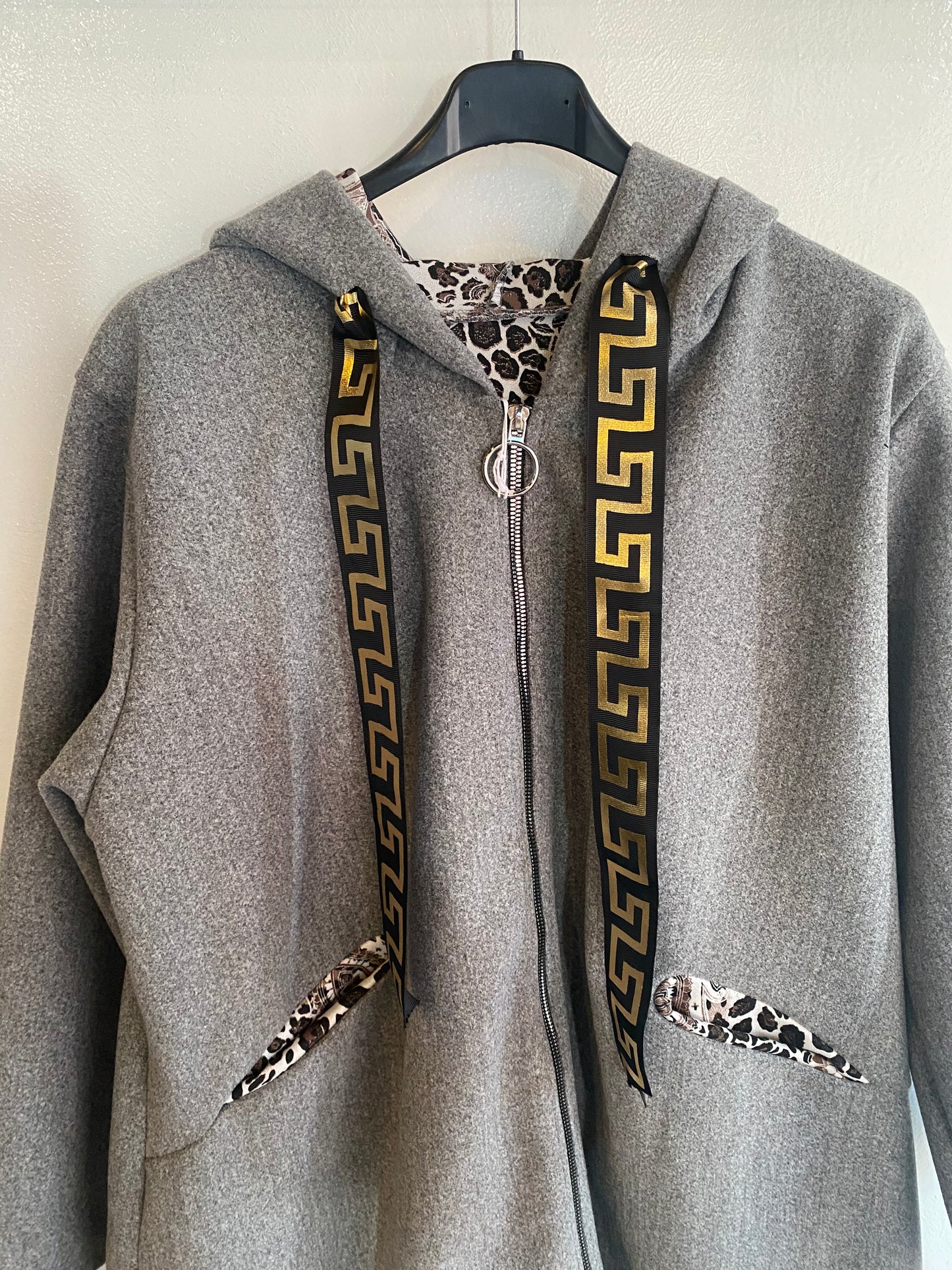 Giacca con cappuccio Tg.2XL