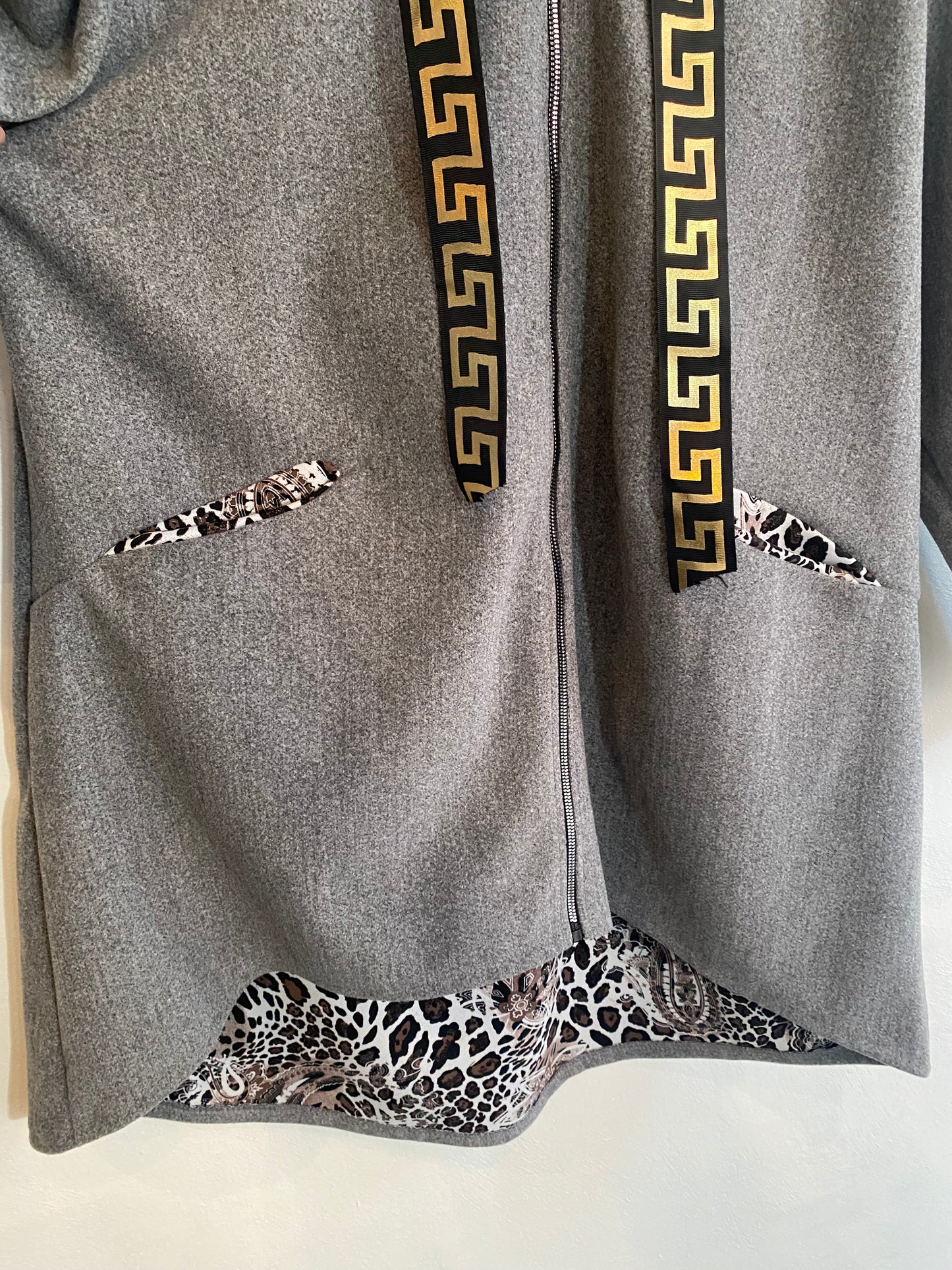 Giacca con cappuccio Tg.2XL
