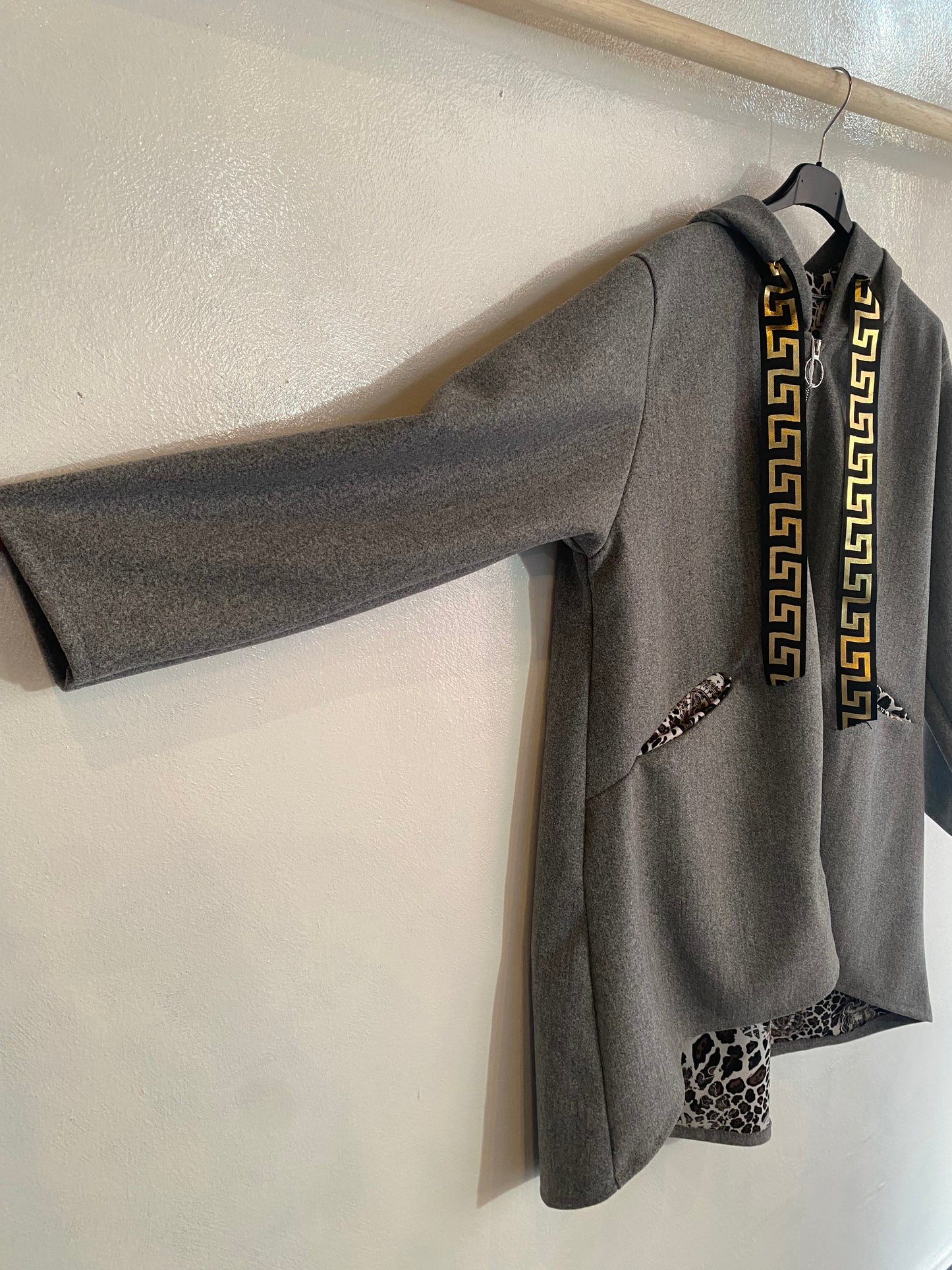 Giacca con cappuccio Tg.2XL