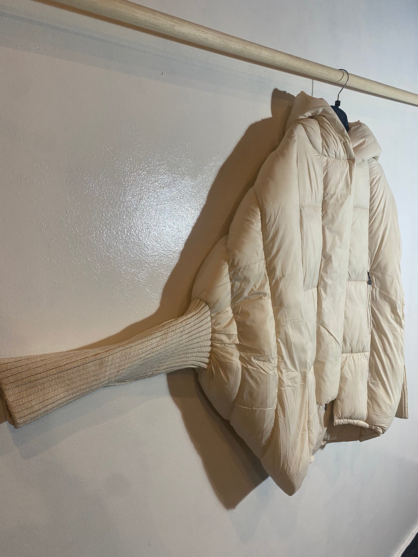 Piumino maniche strette Tg.3XL