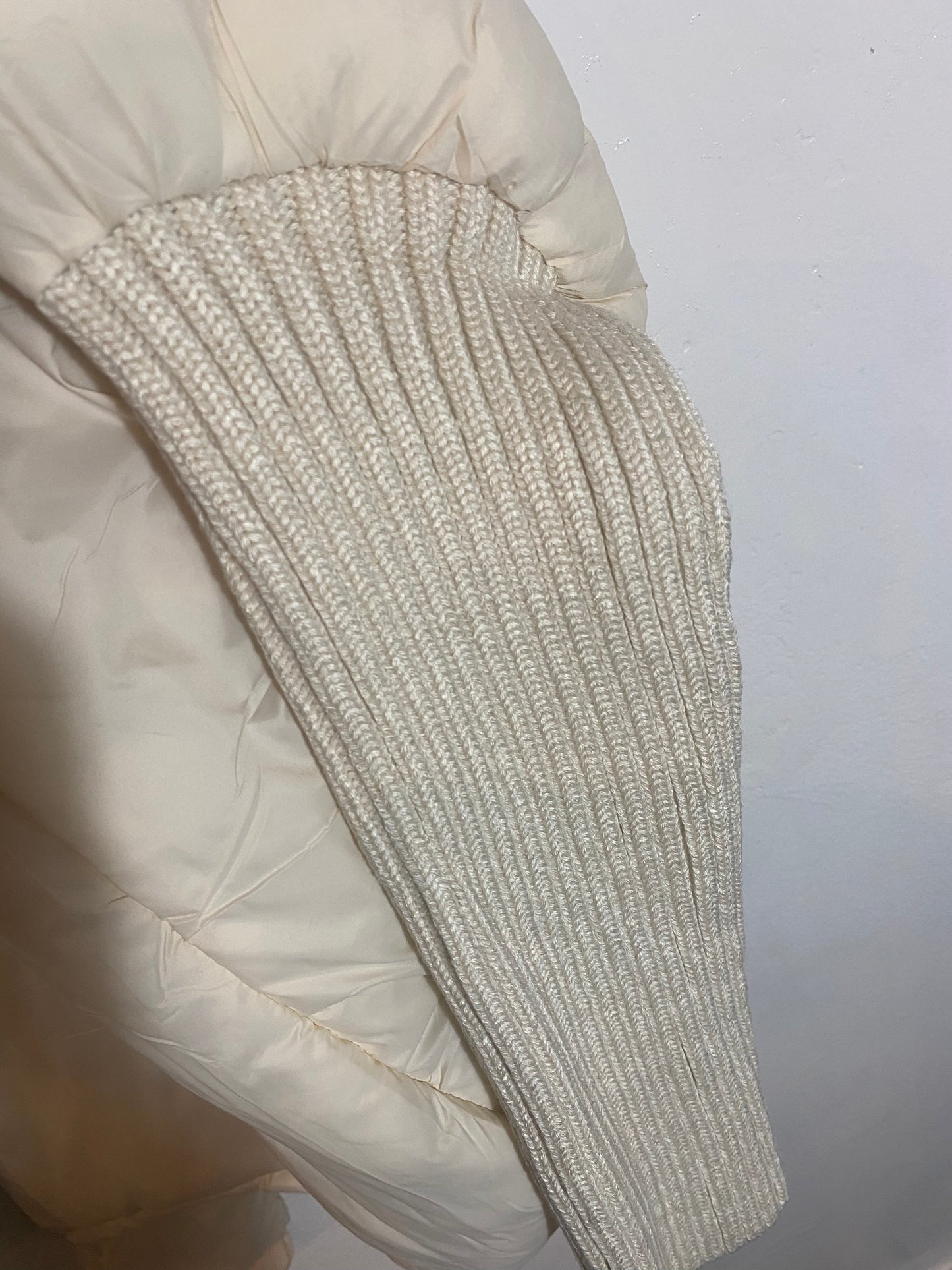 Piumino maniche strette Tg.3XL