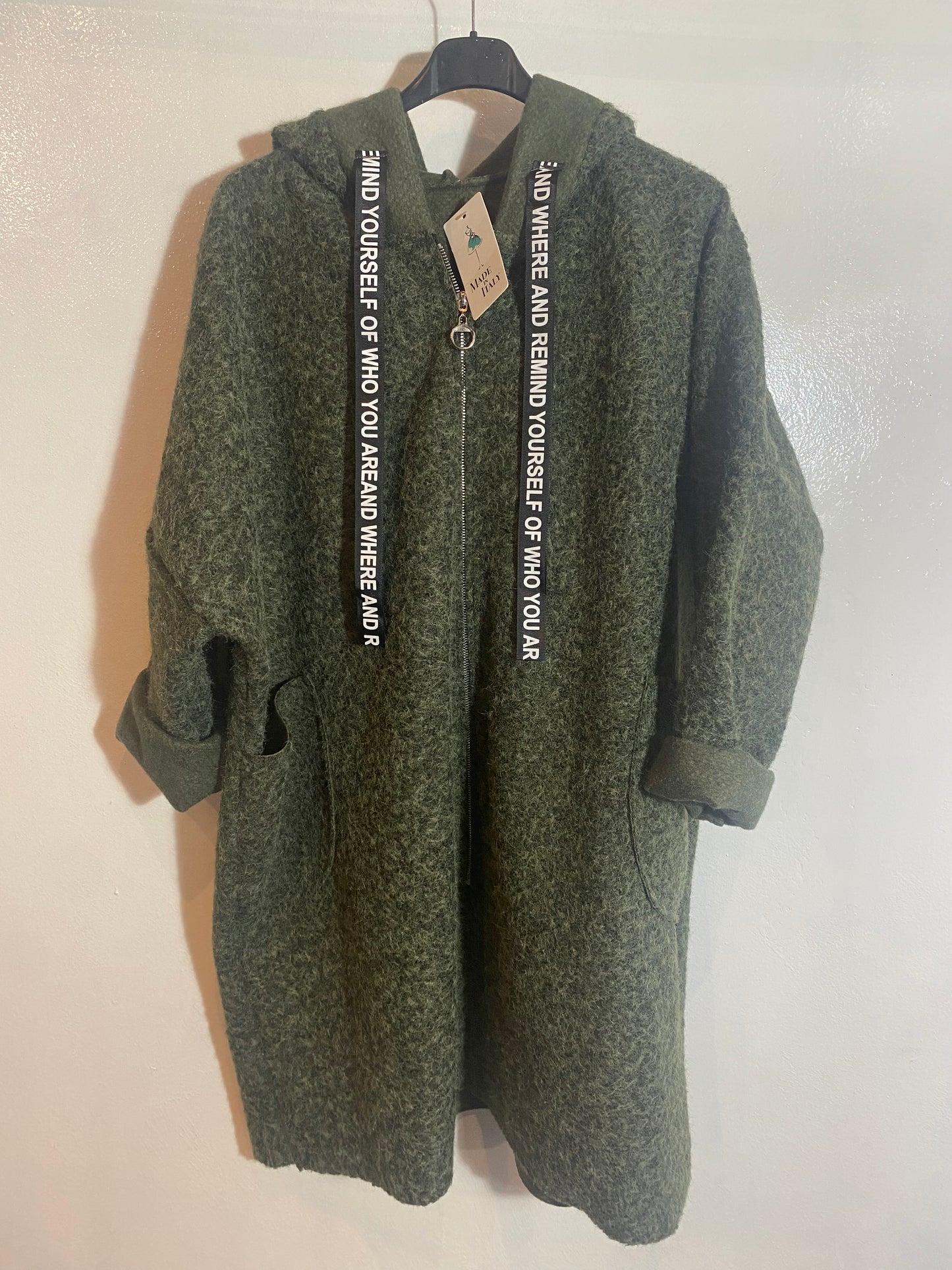 Giacca lunga Tg.2XL