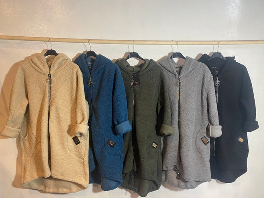Giacca con cappuccio Tg.2XL