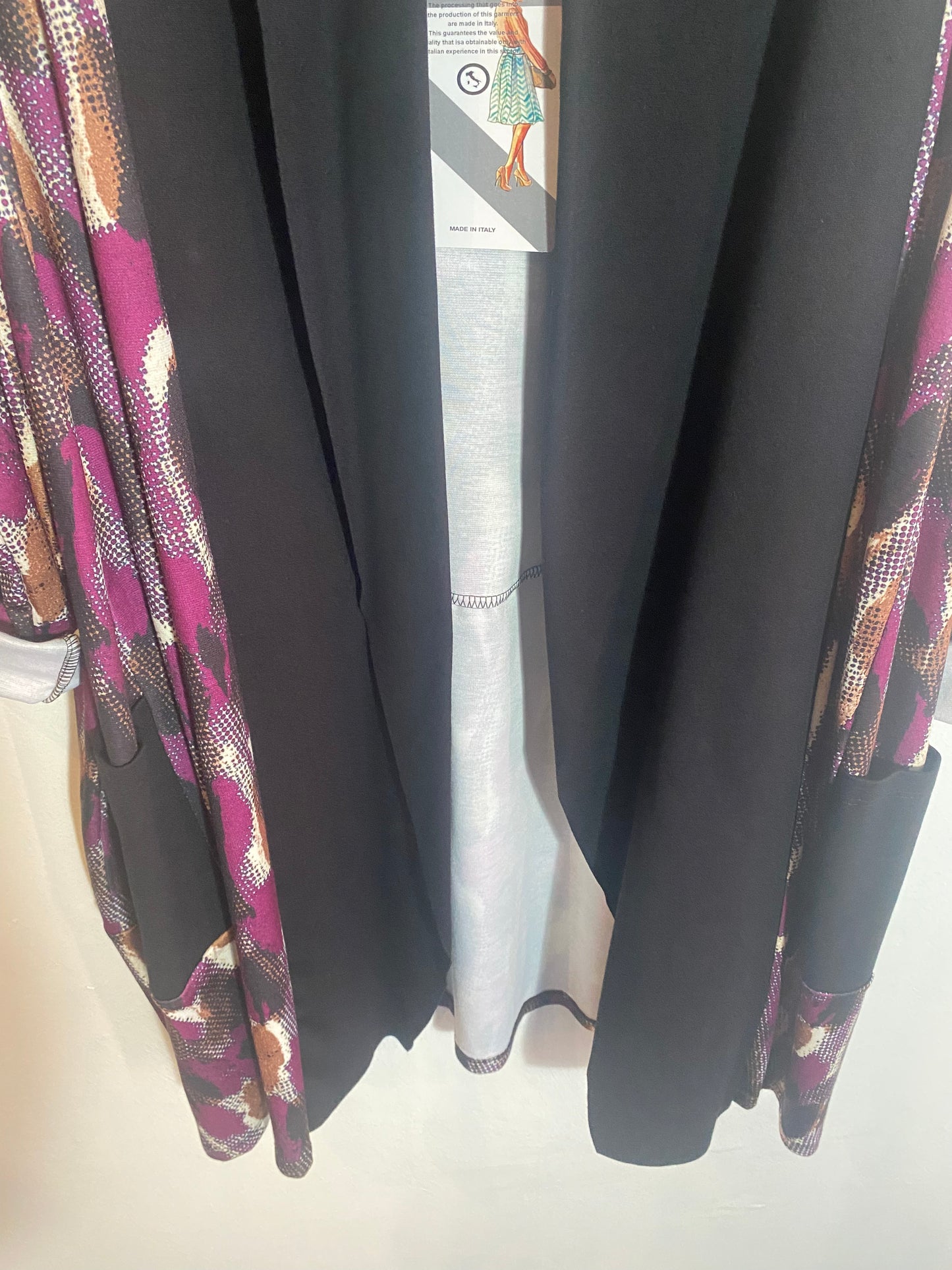 Cardigan colorata Tg.4XL