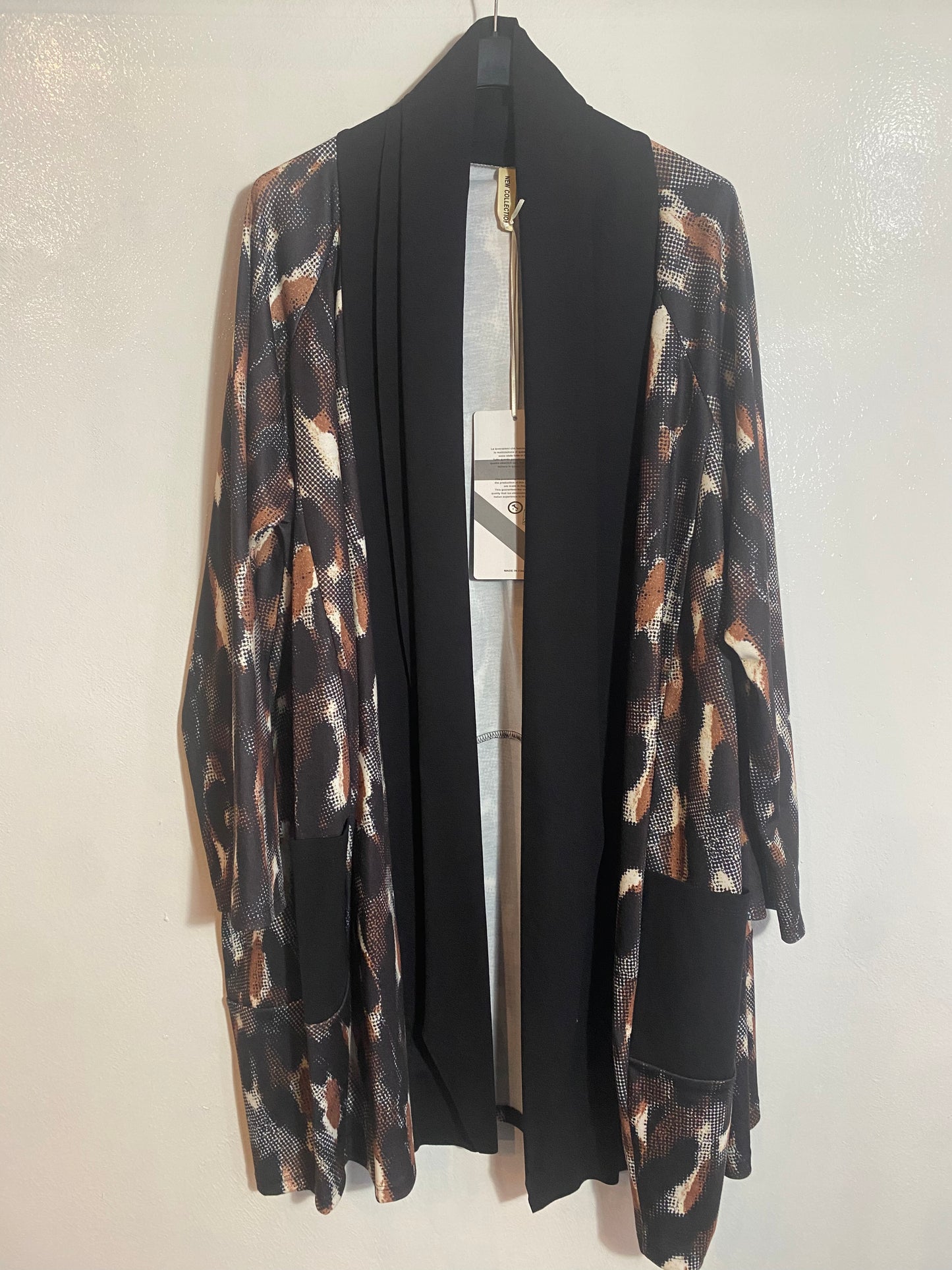 Cardigan colorata Tg.4XL