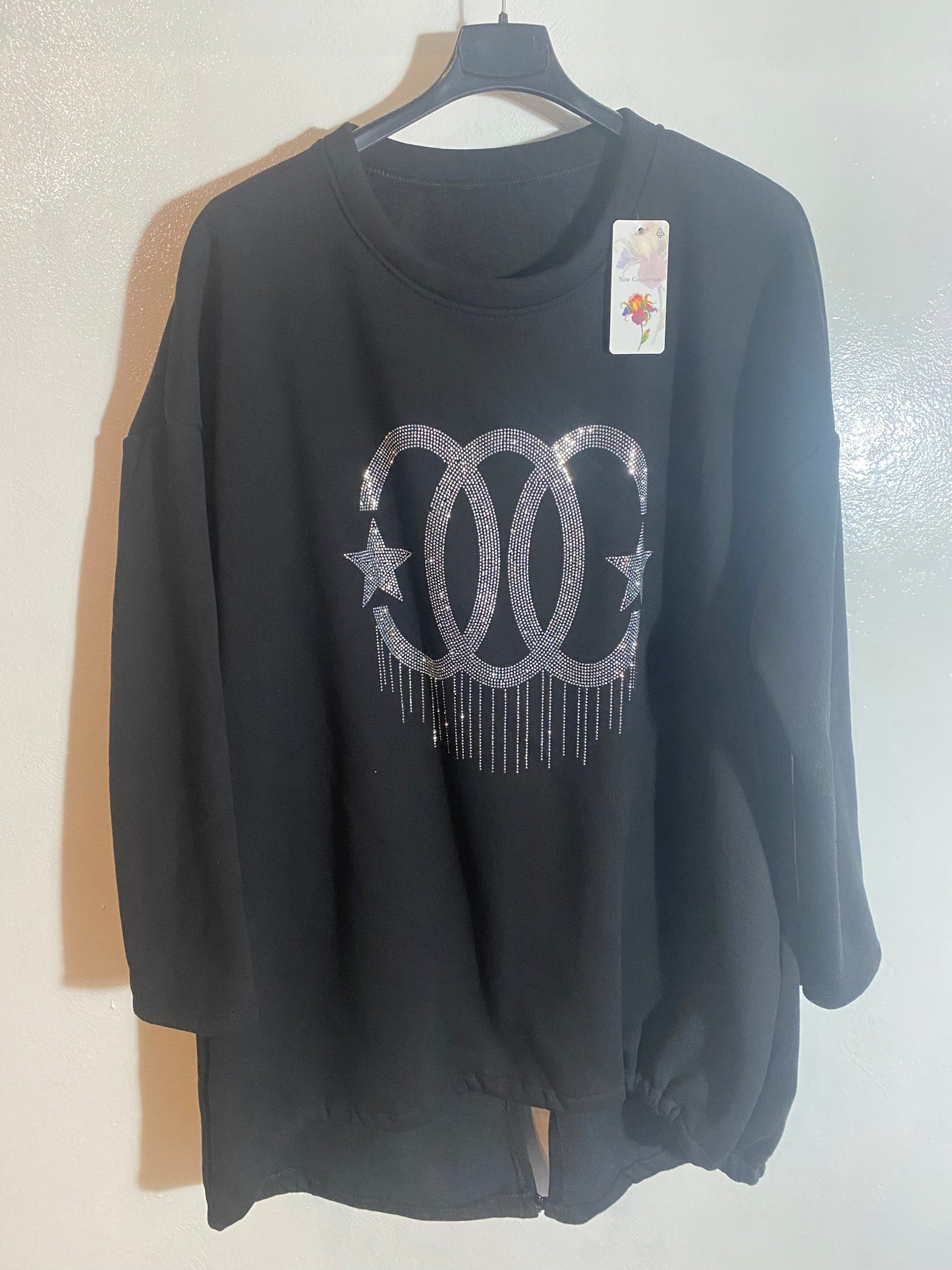 T-Shirt mit Aufdruck Größe 2XL