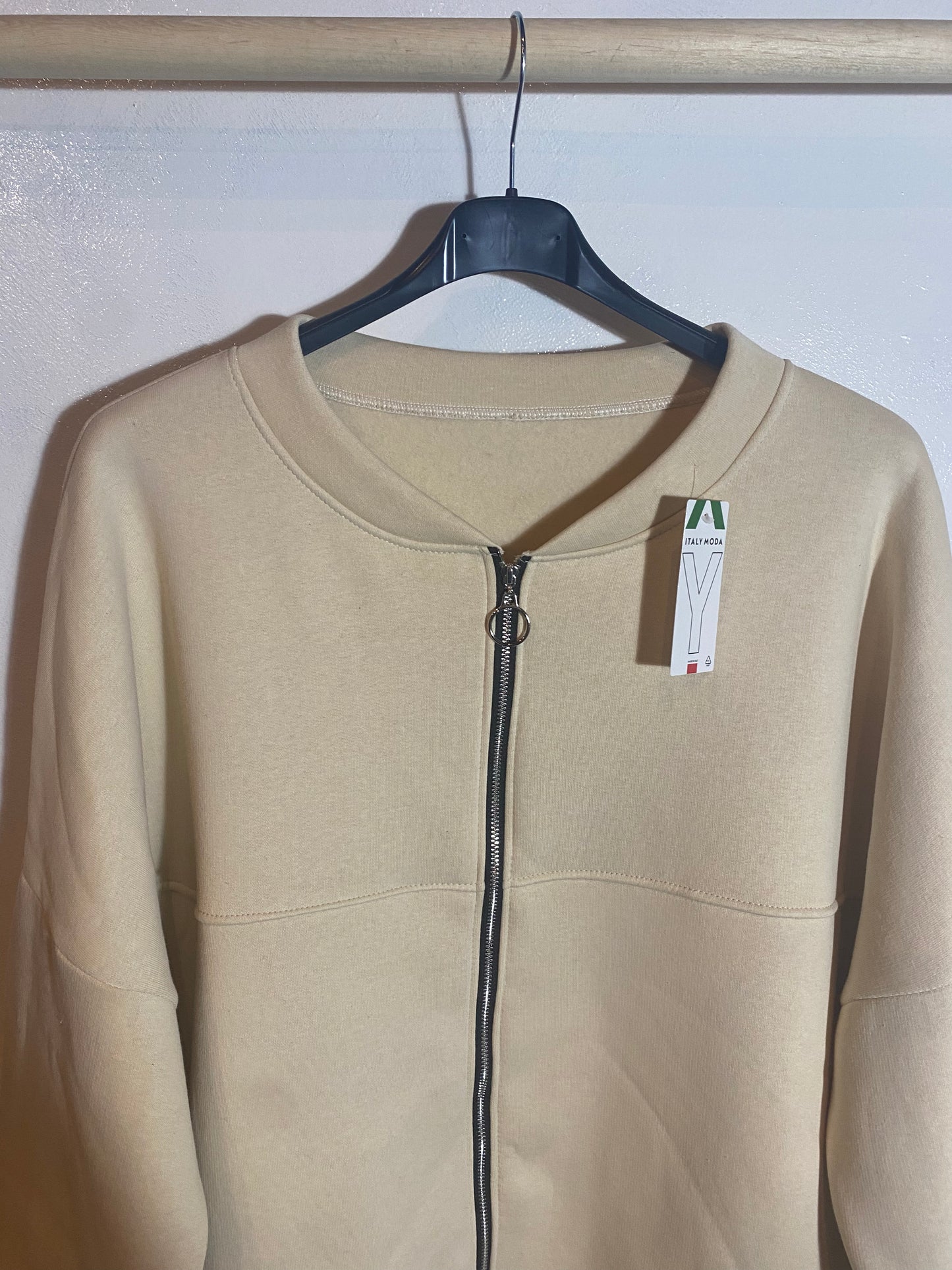 Giacca  tessuto felpato  Tg.3XL