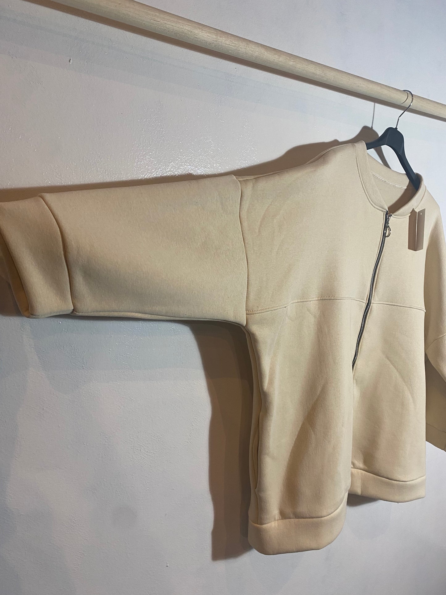 Giacca  tessuto felpato  Tg.3XL