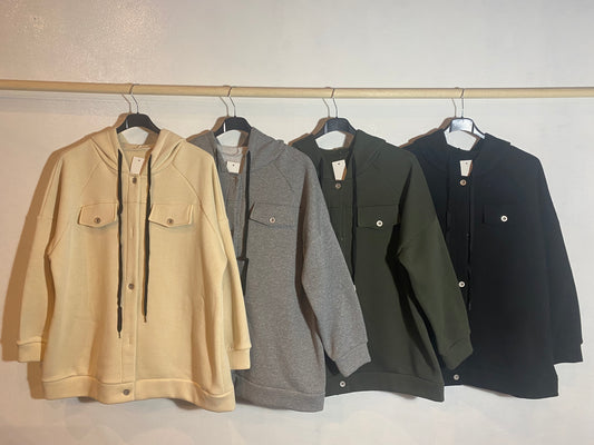 Giacca con cappuccio Tg.2XL
