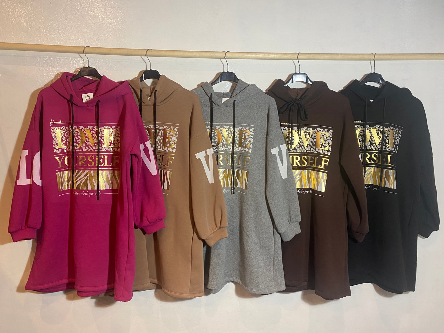 Sweat long taille 1-2XL