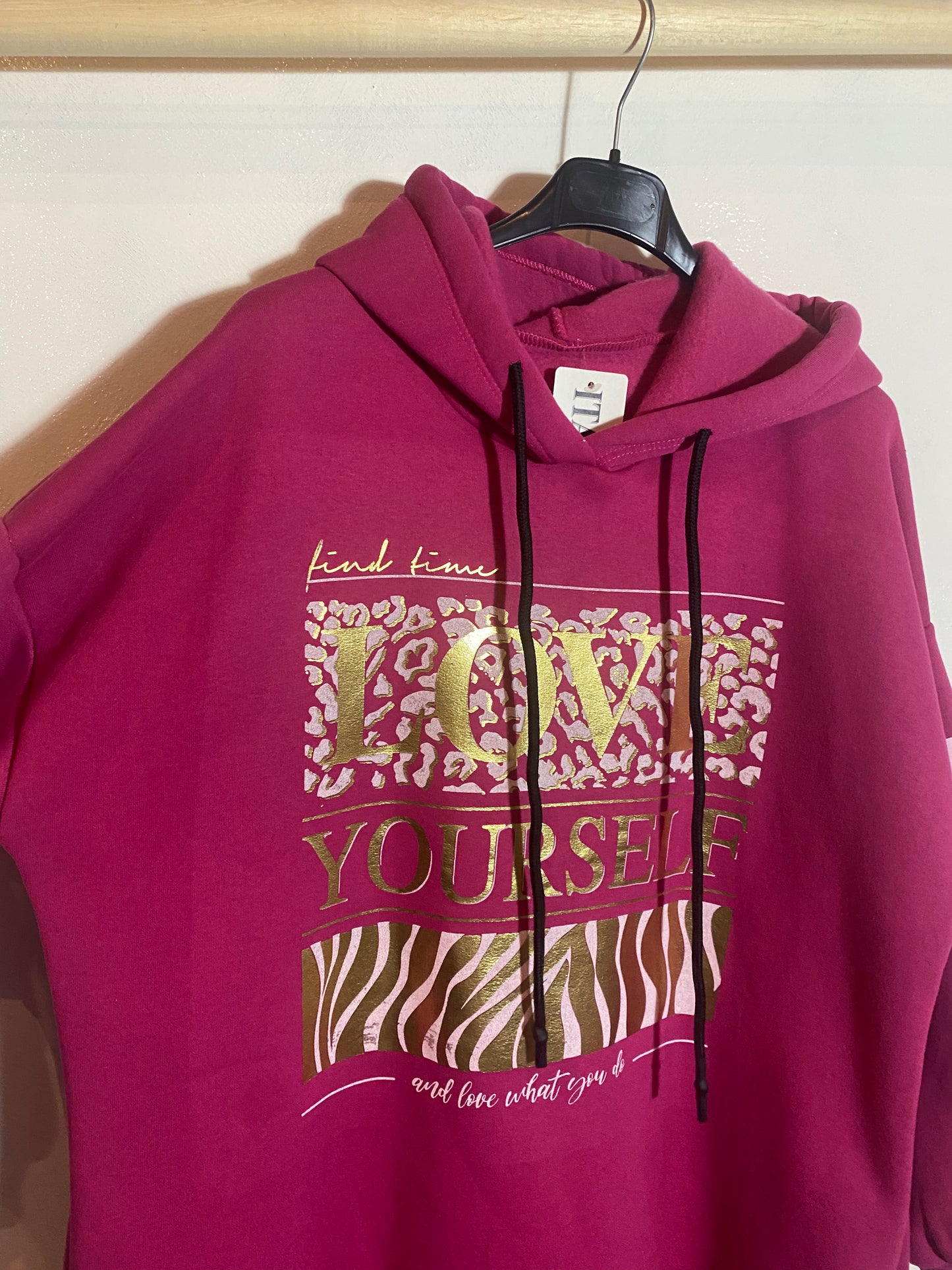 Sweat long taille 1-2XL
