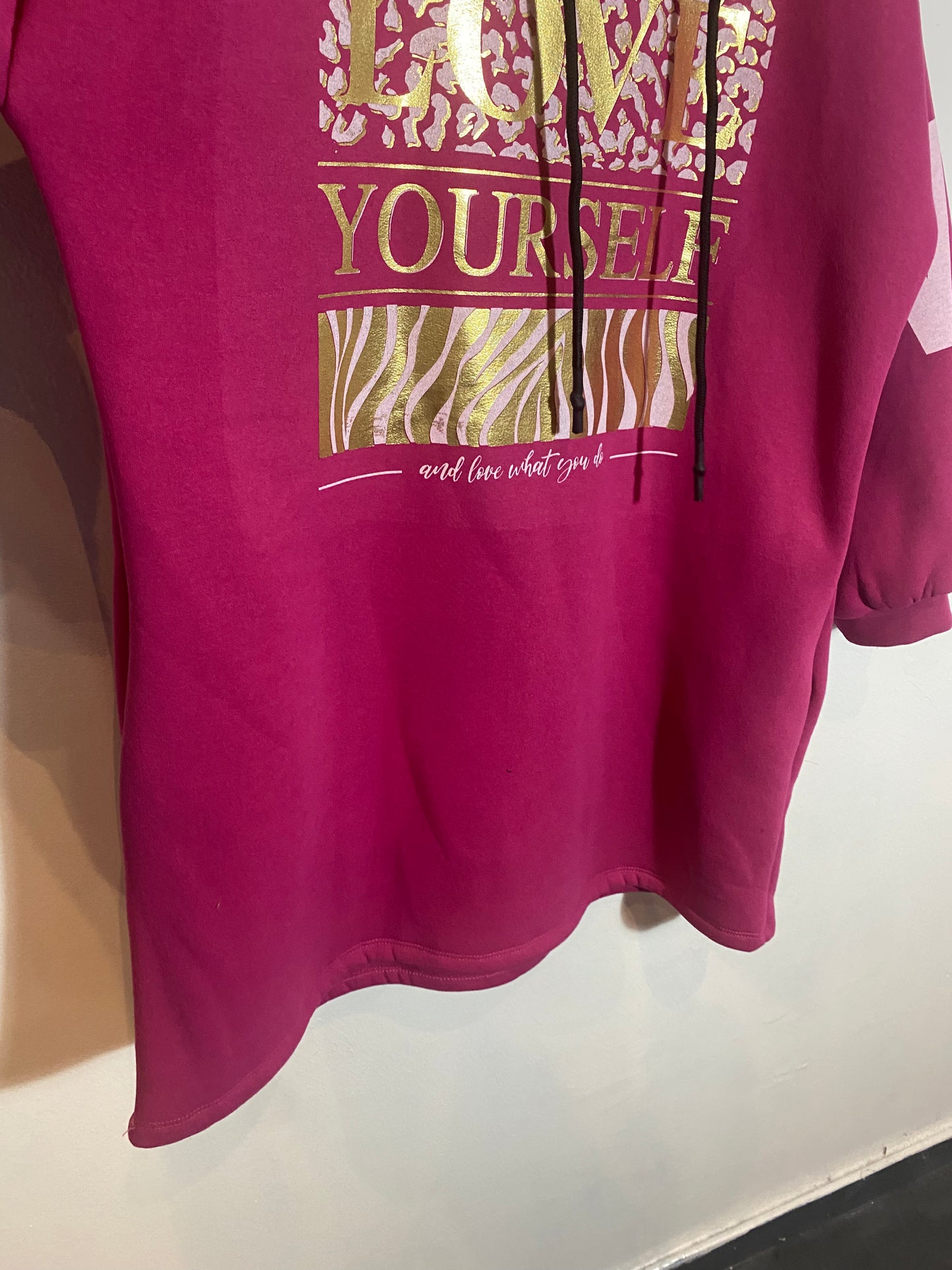 Sweat long taille 1-2XL