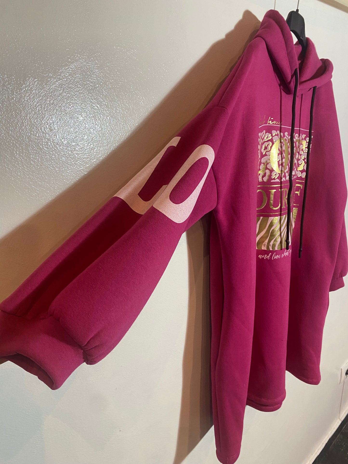 Sweat long taille 1-2XL