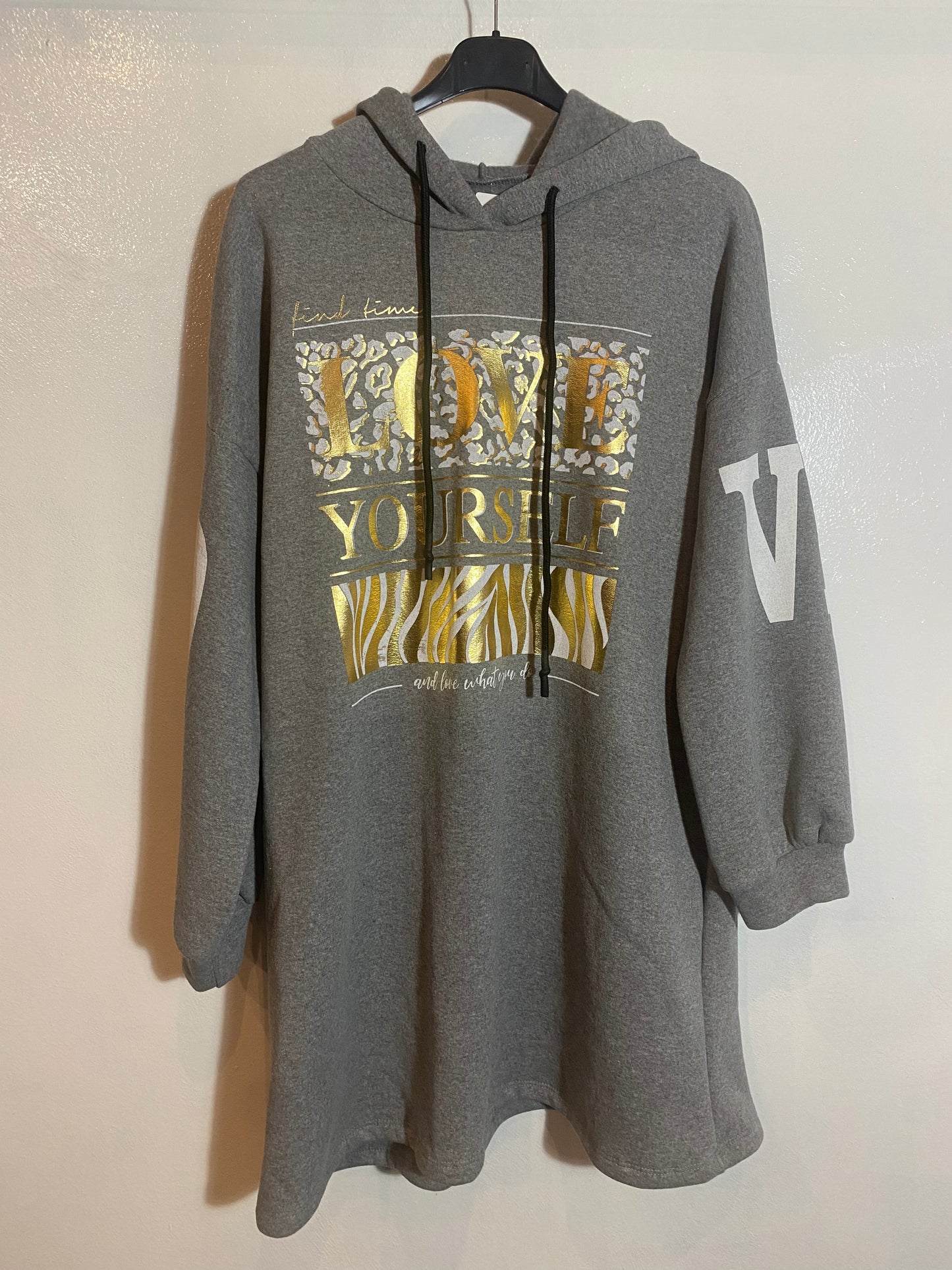Sweat long taille 1-2XL