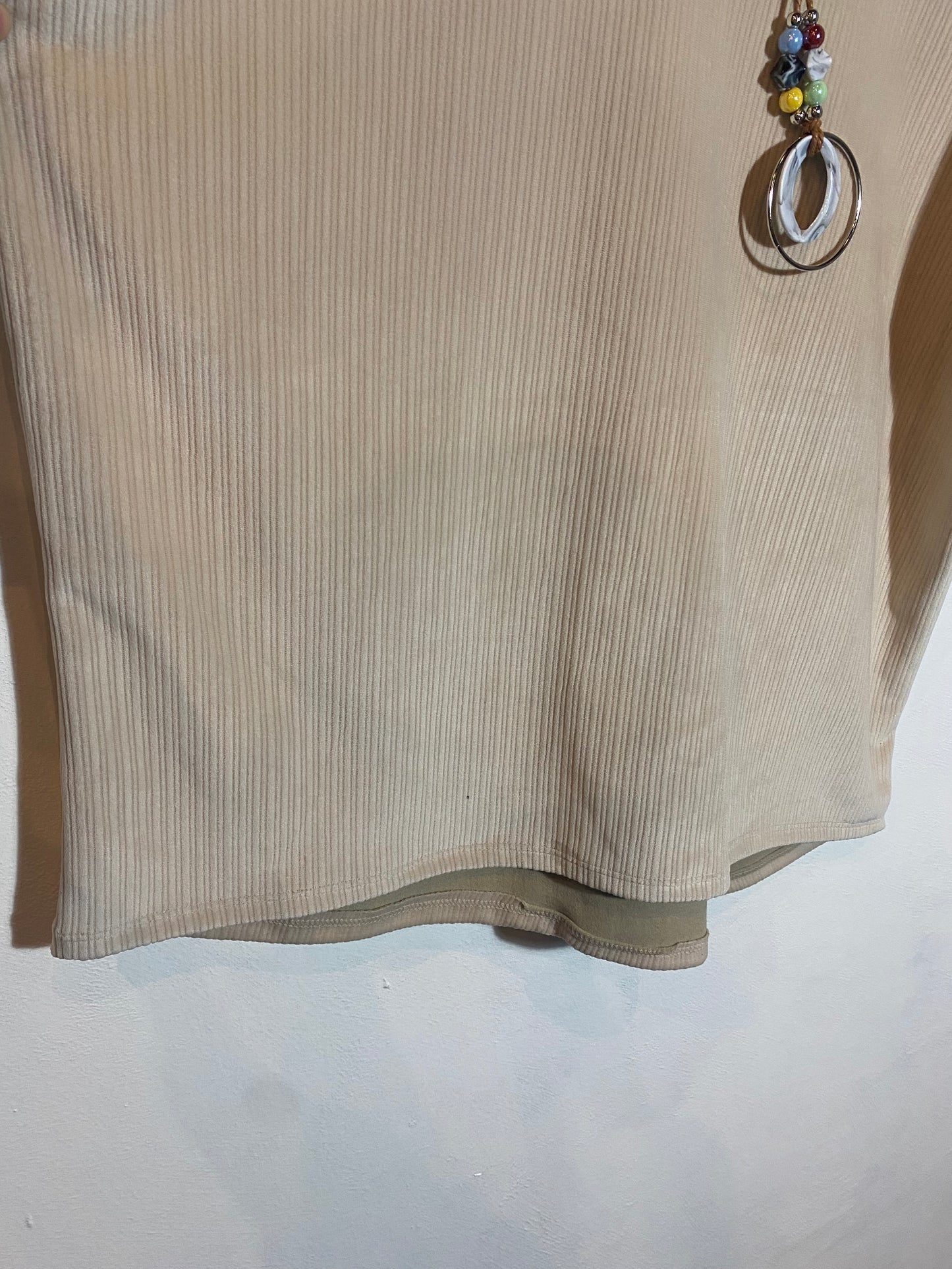Pullover aus Chenille-Stoff Größe 2XL