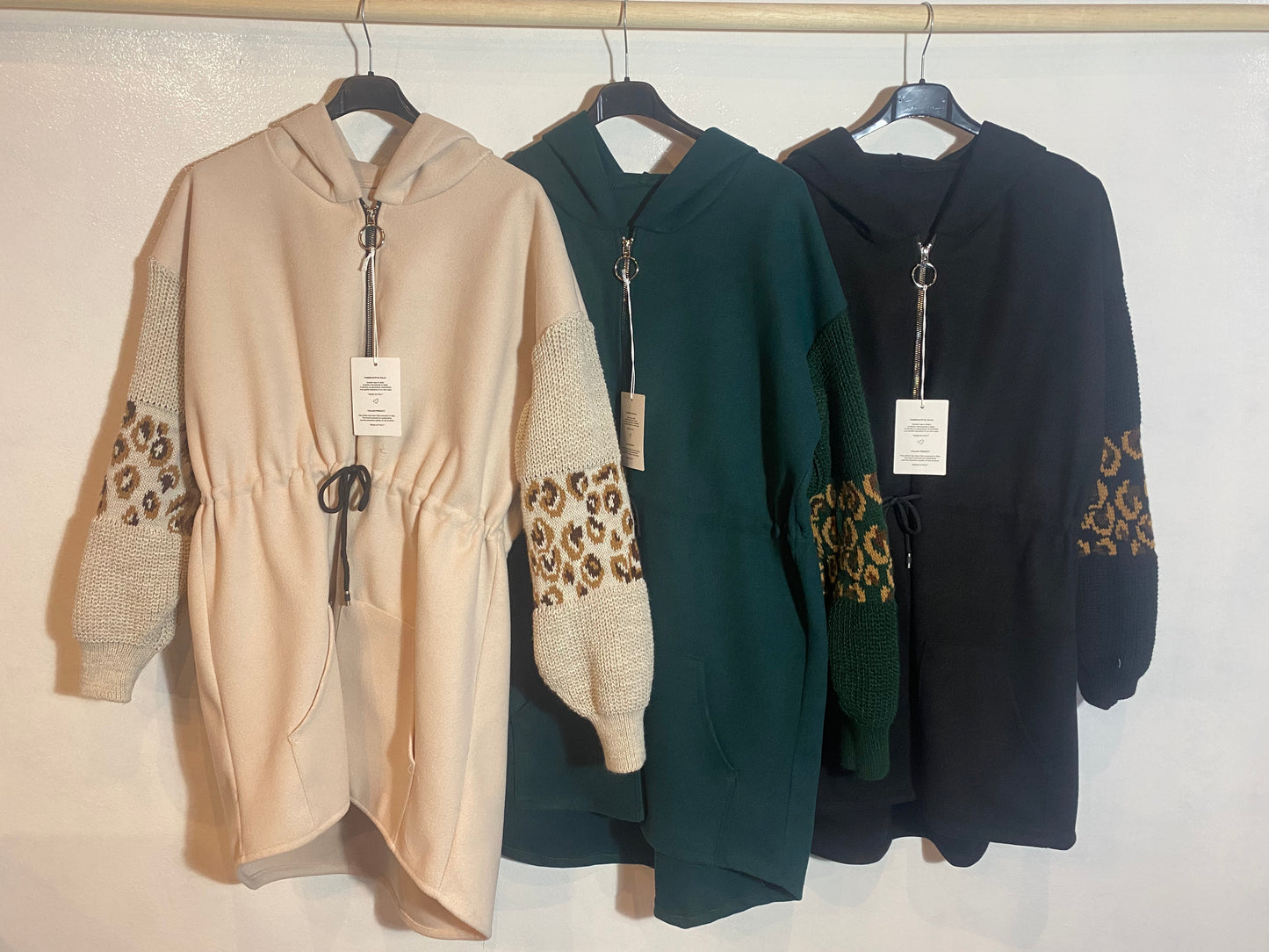 Giacca con cappuccio Tg.2XL