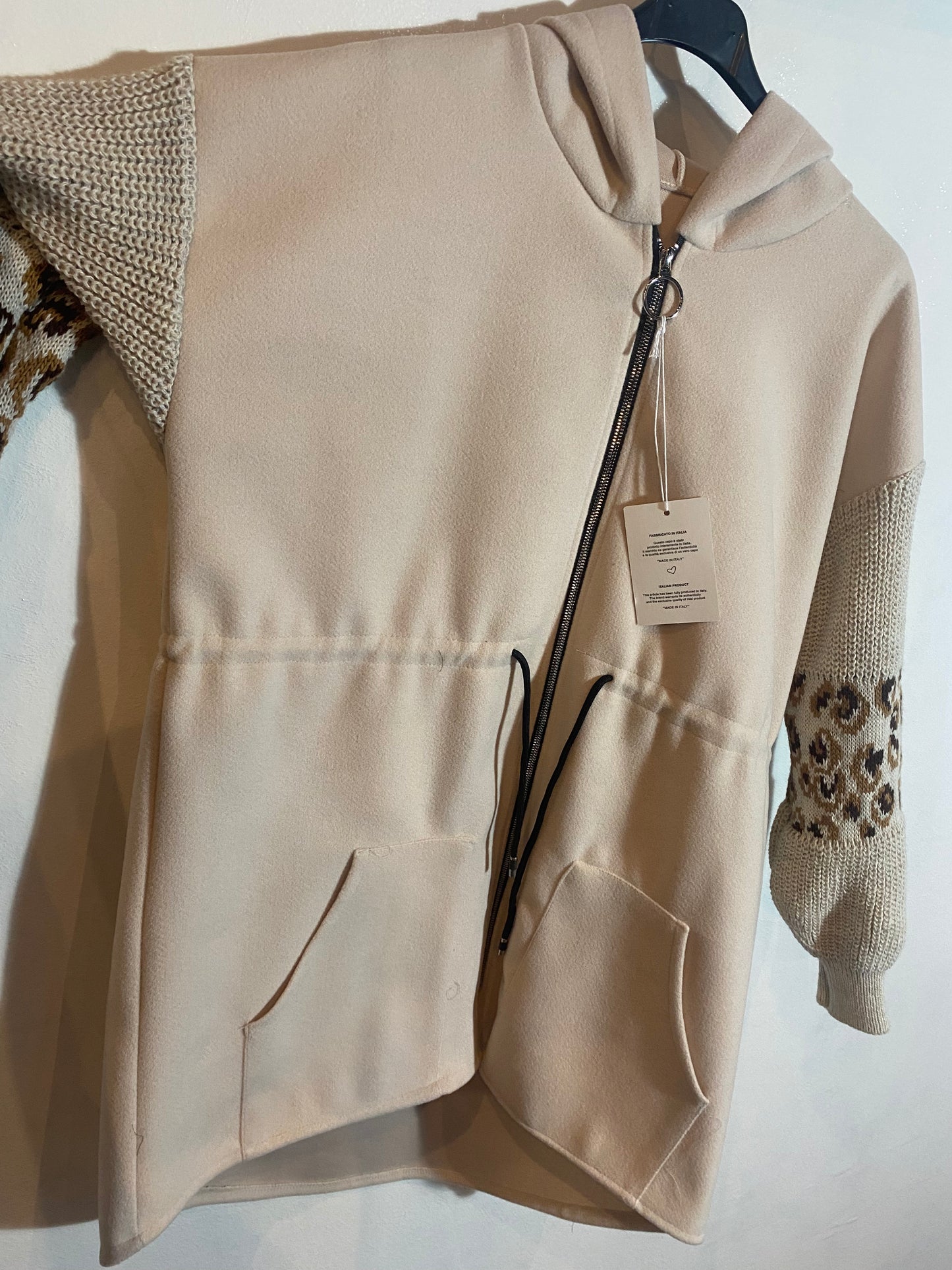 Giacca con cappuccio Tg.2XL