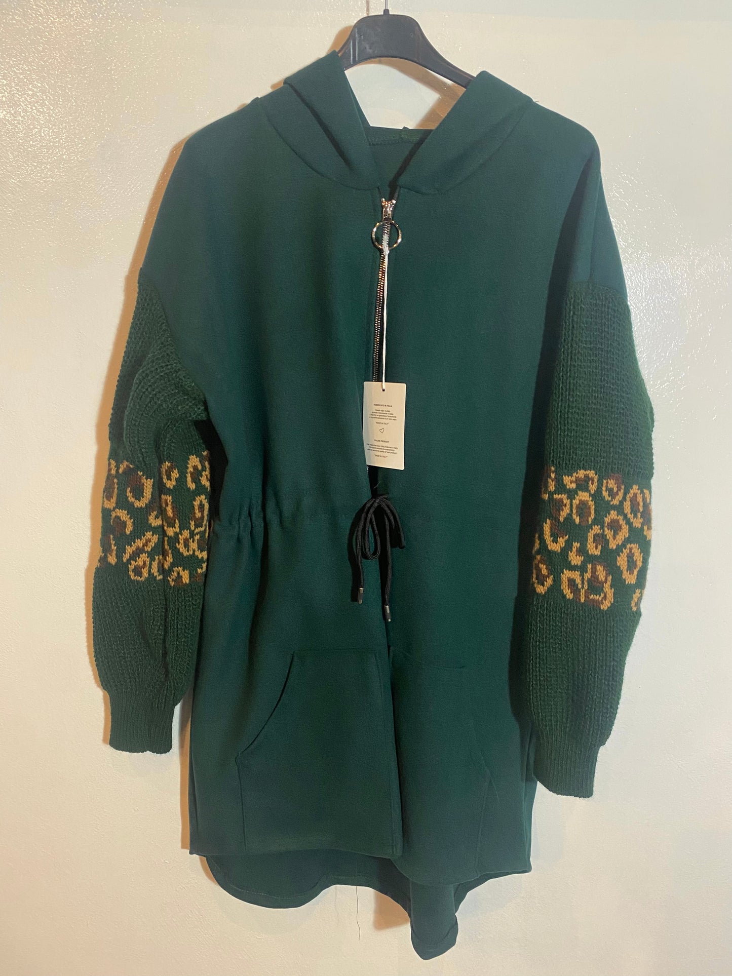 Giacca con cappuccio Tg.2XL