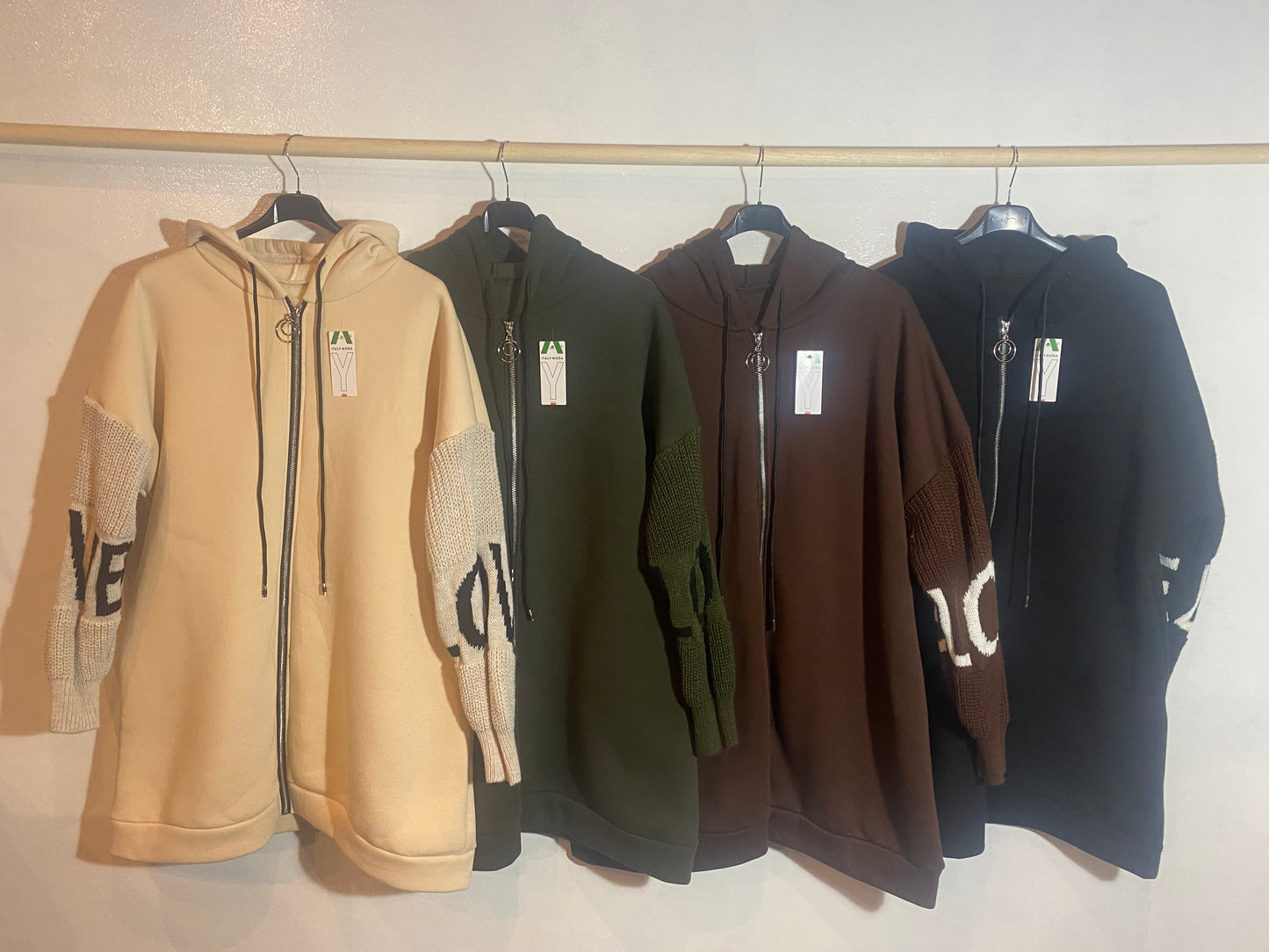 Giacca con cappuccio Tg.2XL