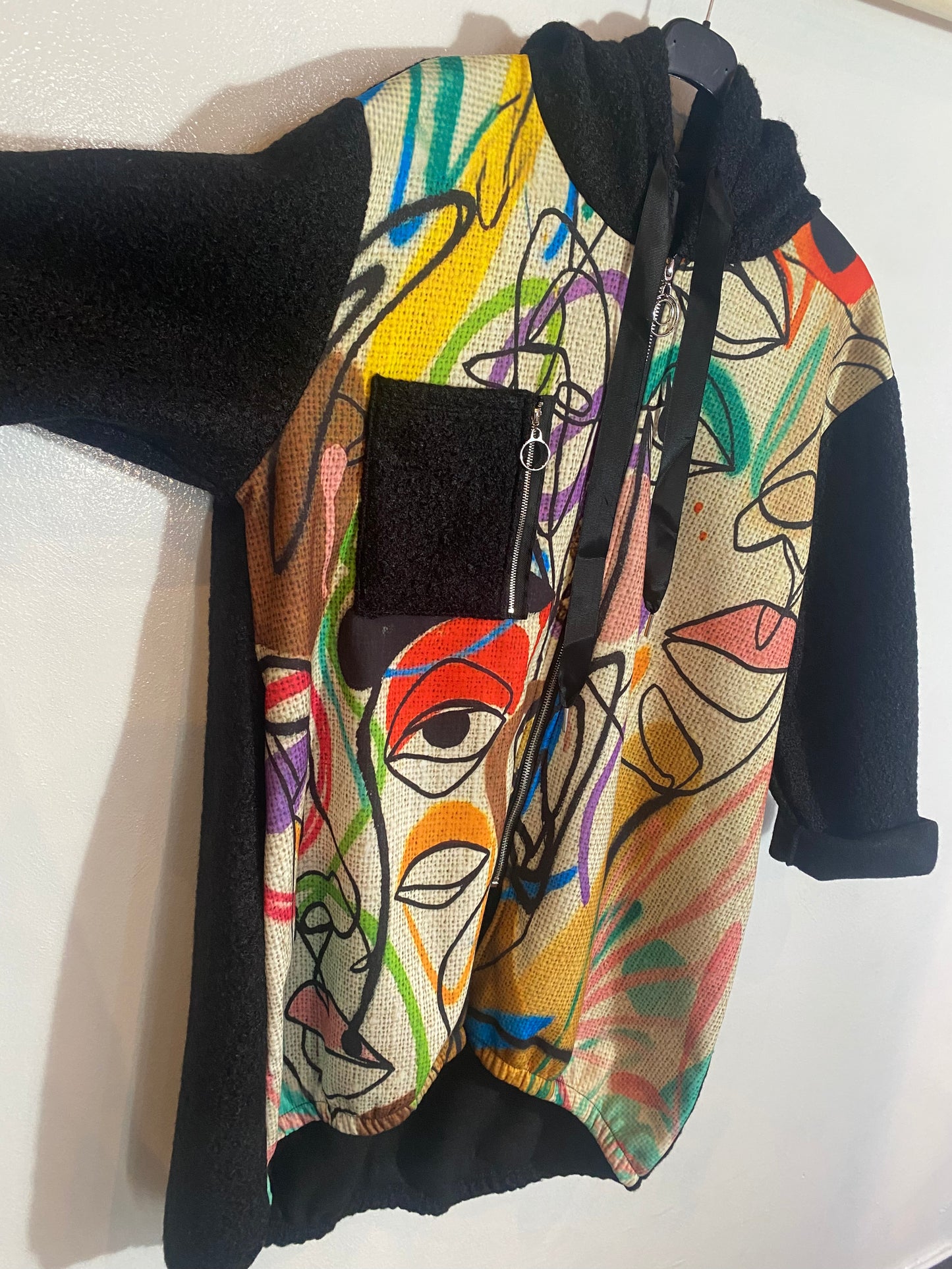 Giacca con cappuccio Tg.2XL