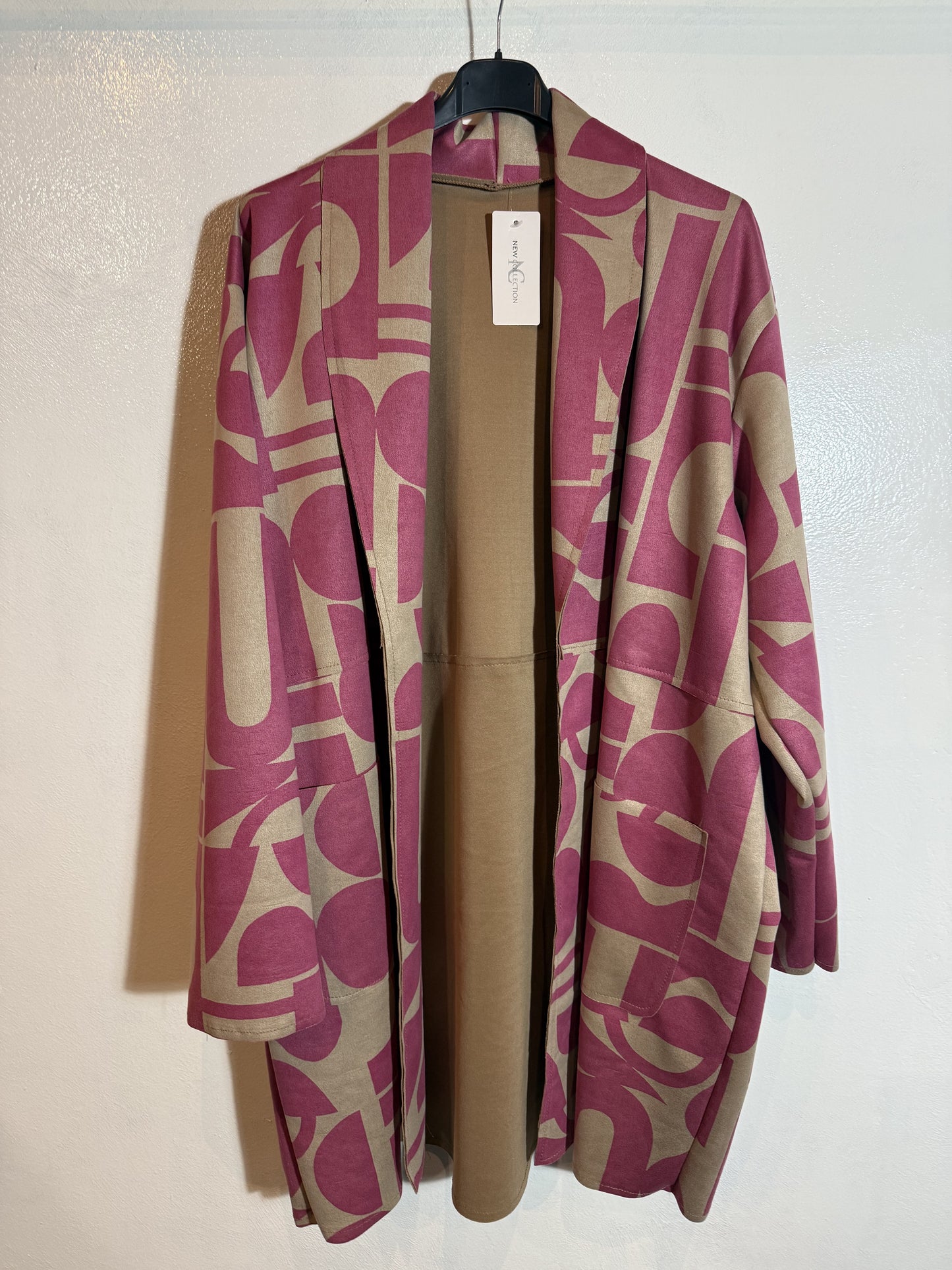 Giacca con stampa Tg.3XL