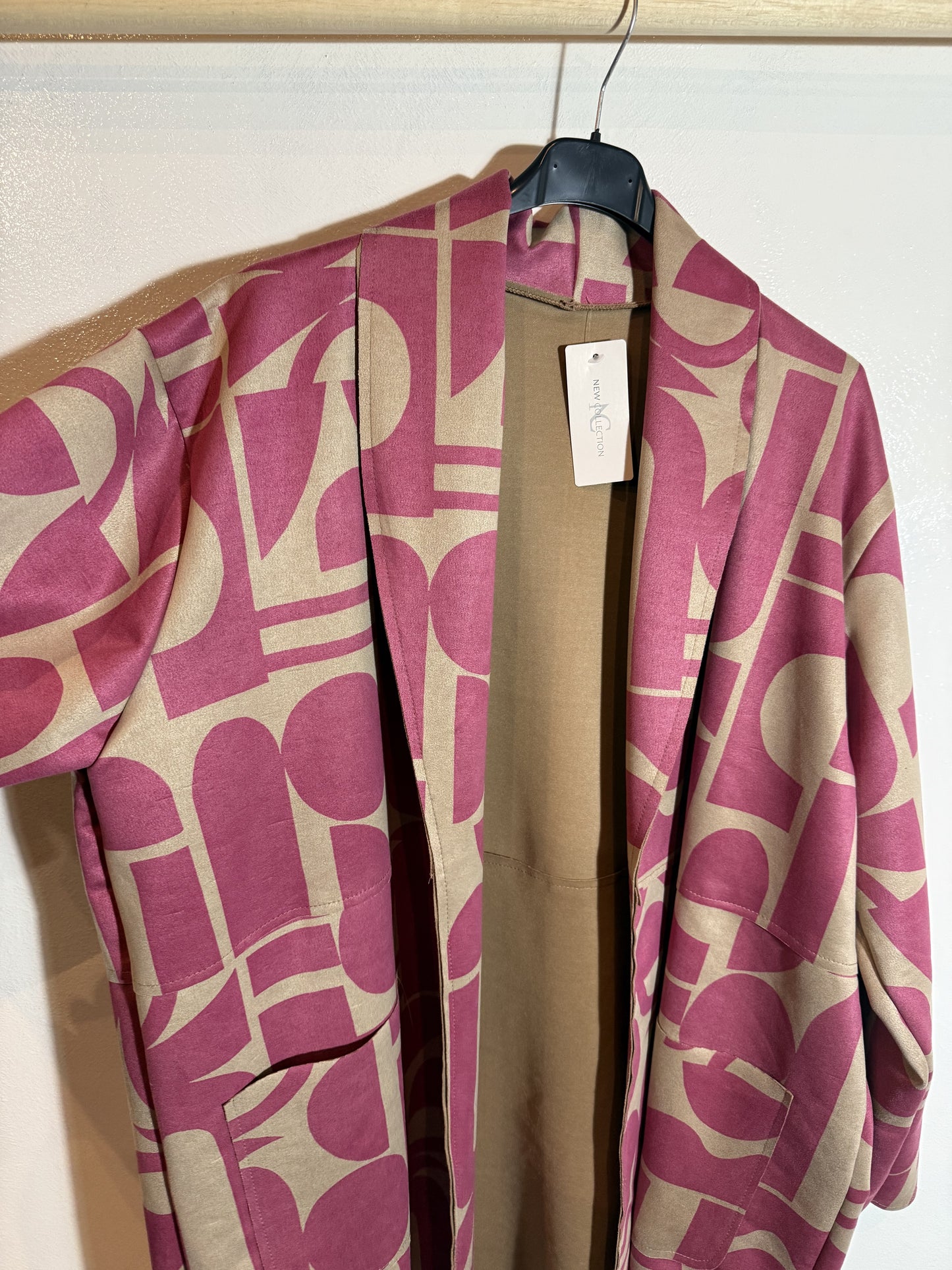 Giacca con stampa Tg.3XL