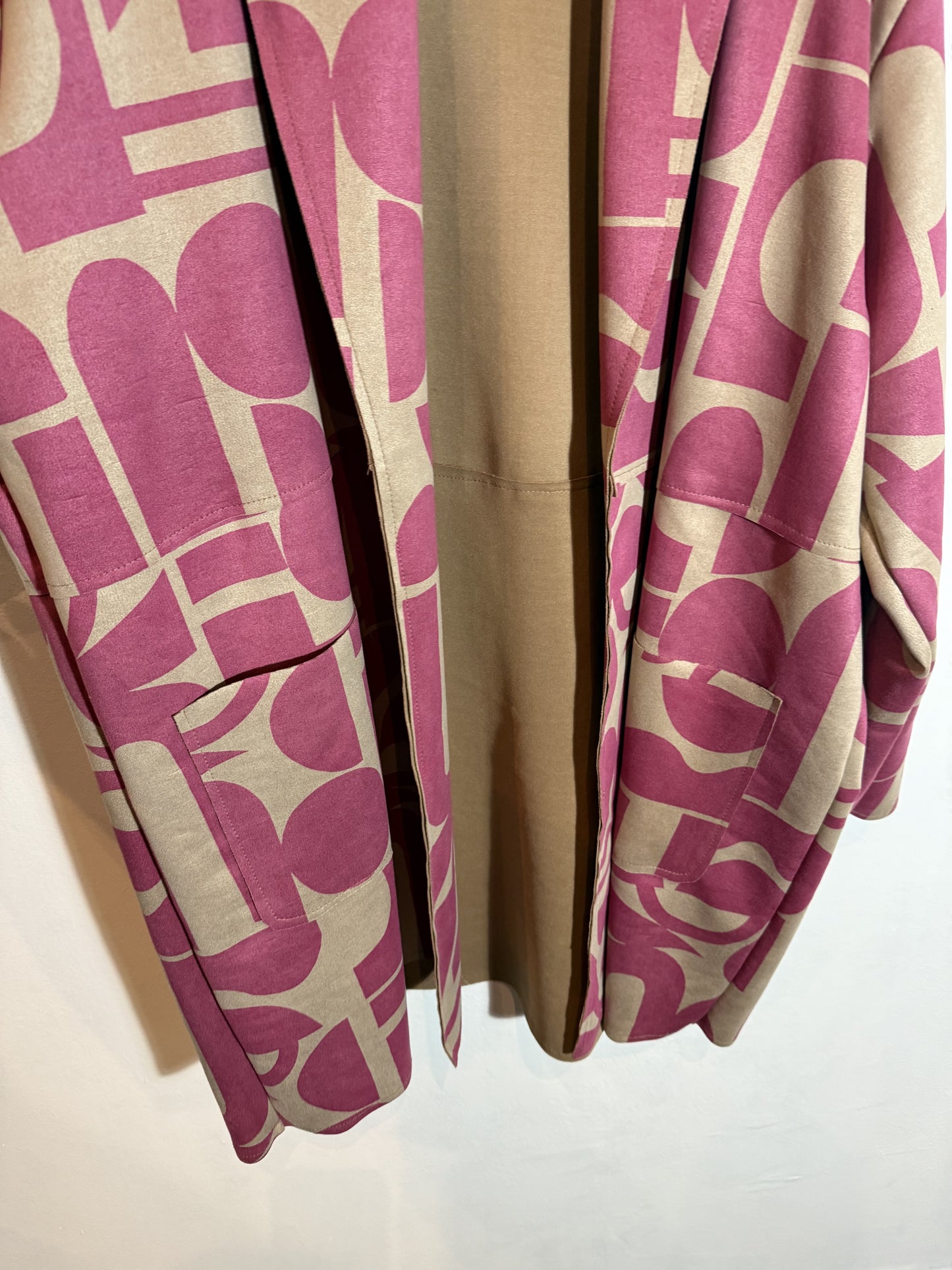 Giacca con stampa Tg.3XL