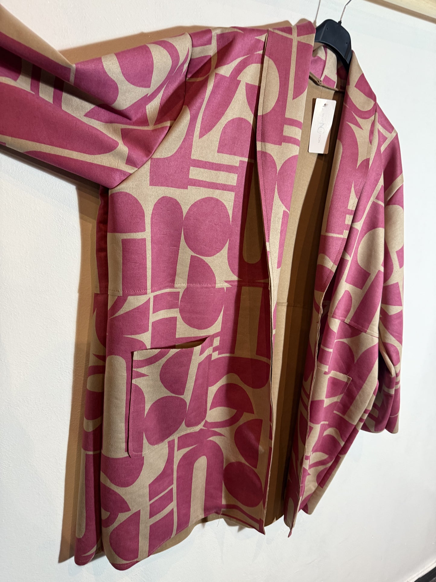Giacca con stampa Tg.3XL