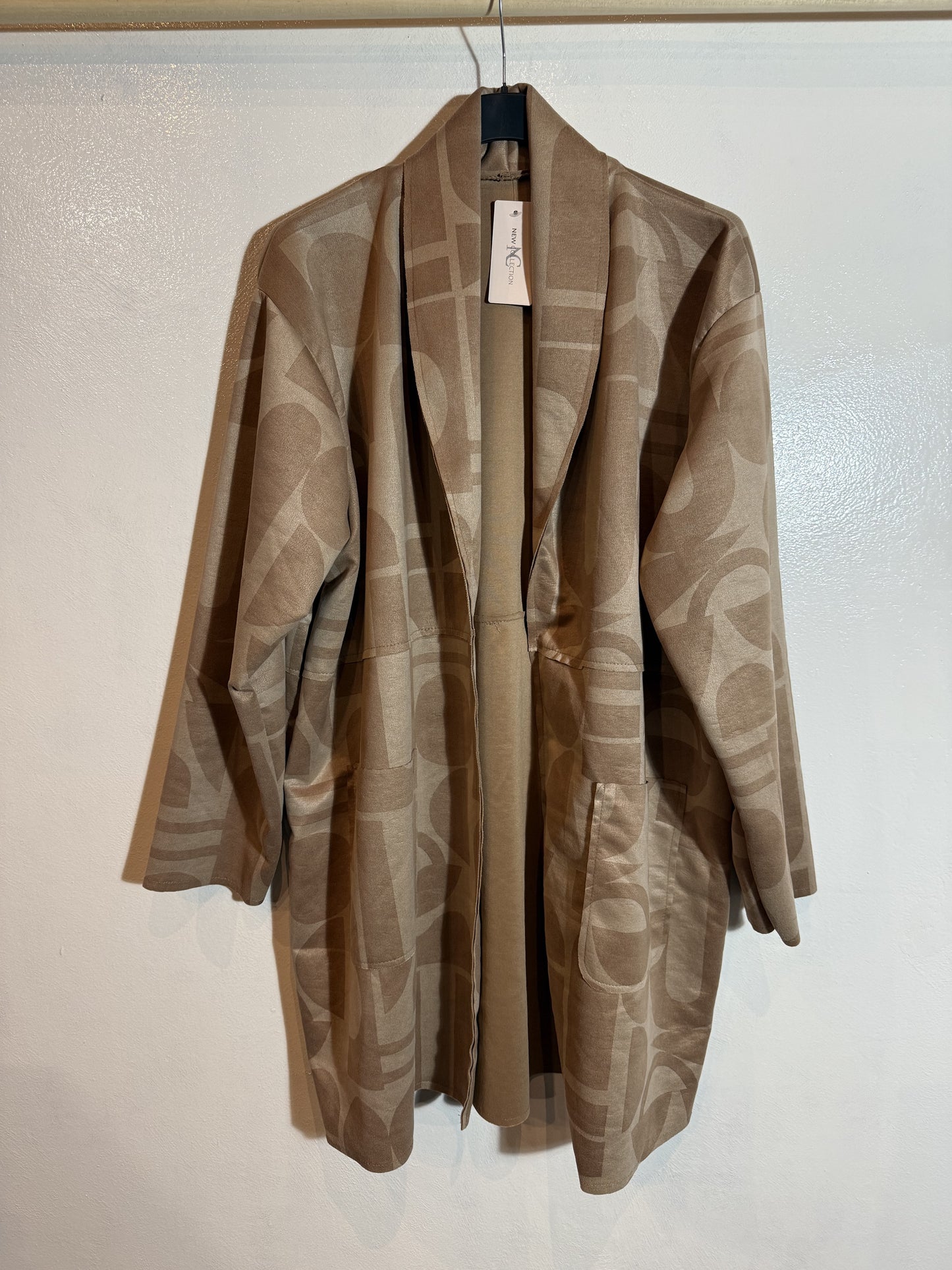 Giacca con stampa Tg.3XL