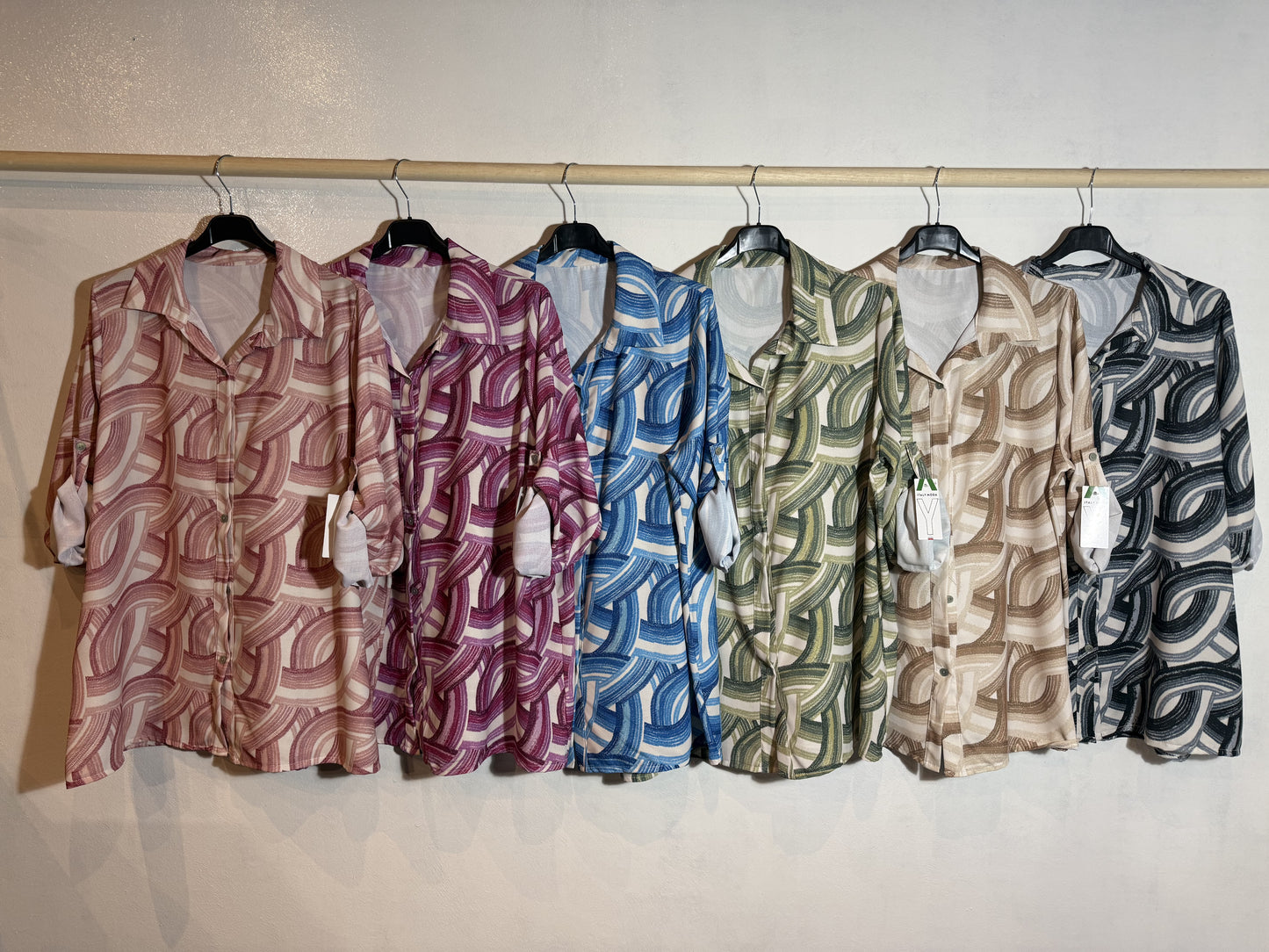 Camicia colorata Tg.2XL