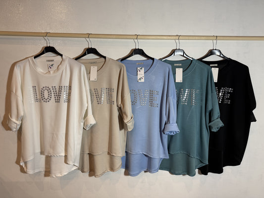Bedrucktes T-Shirt Größe 2XL