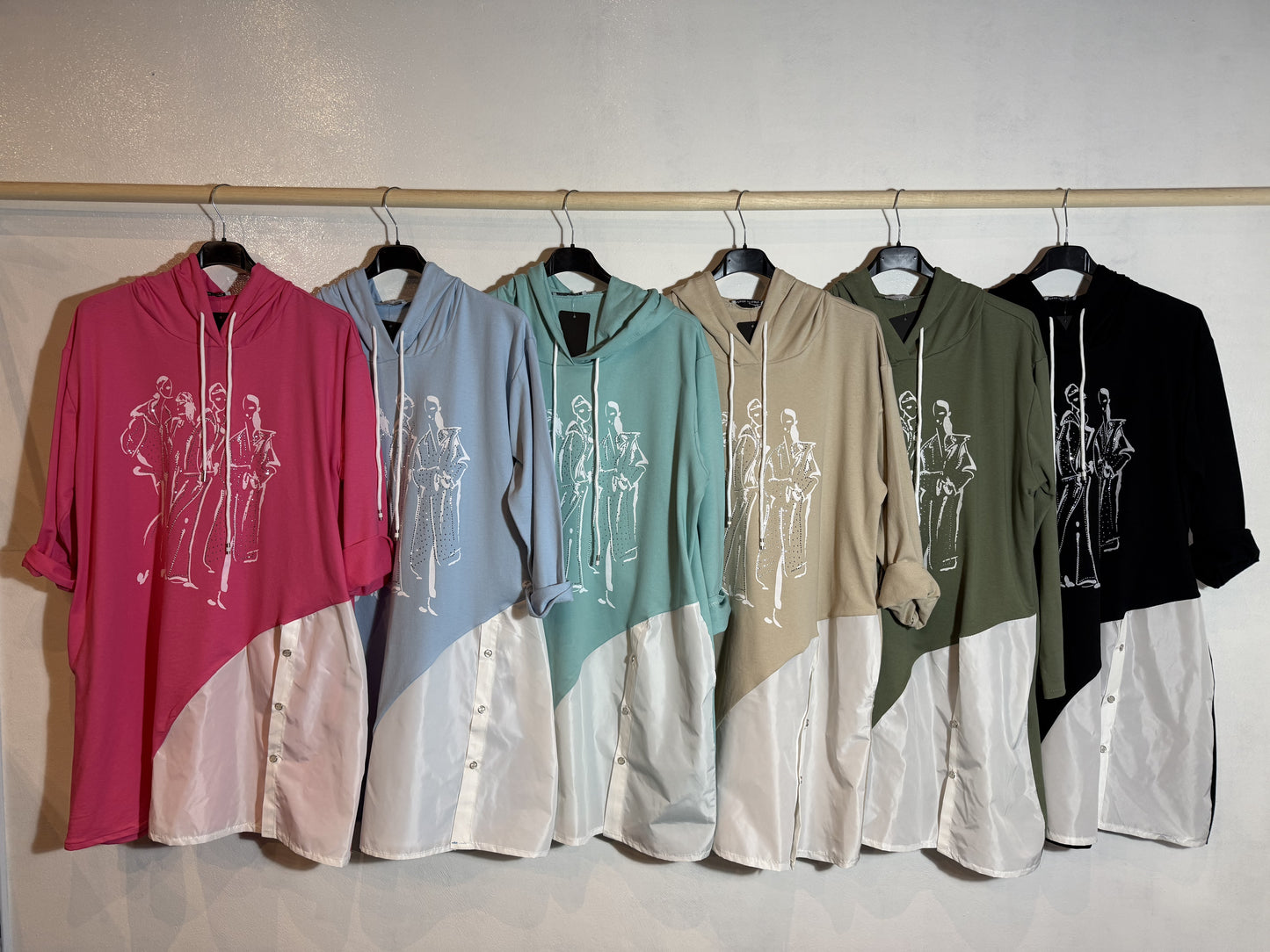 Vestito con cappuccio Tg.1XL