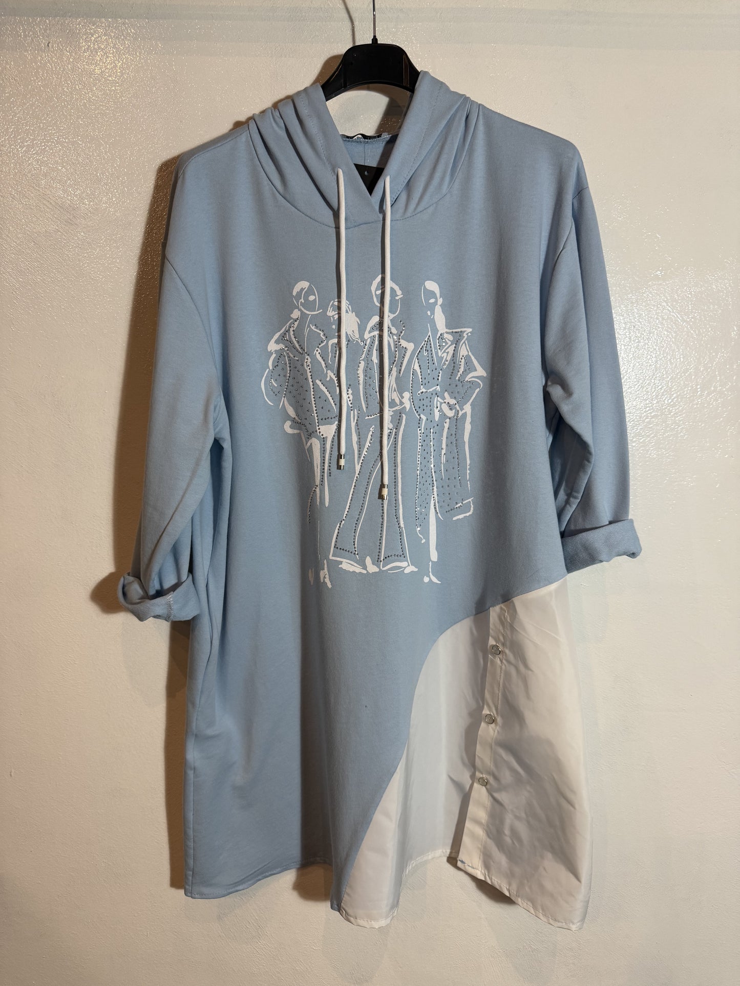 Vestito con cappuccio Tg.1XL