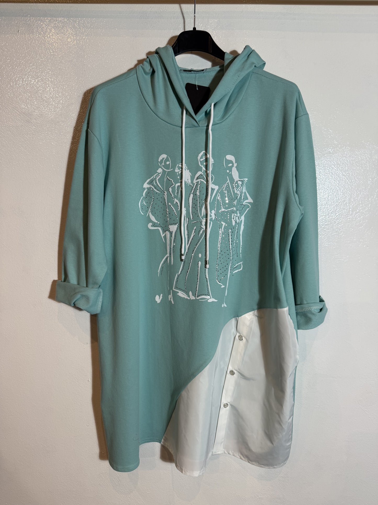 Vestito con cappuccio Tg.1XL
