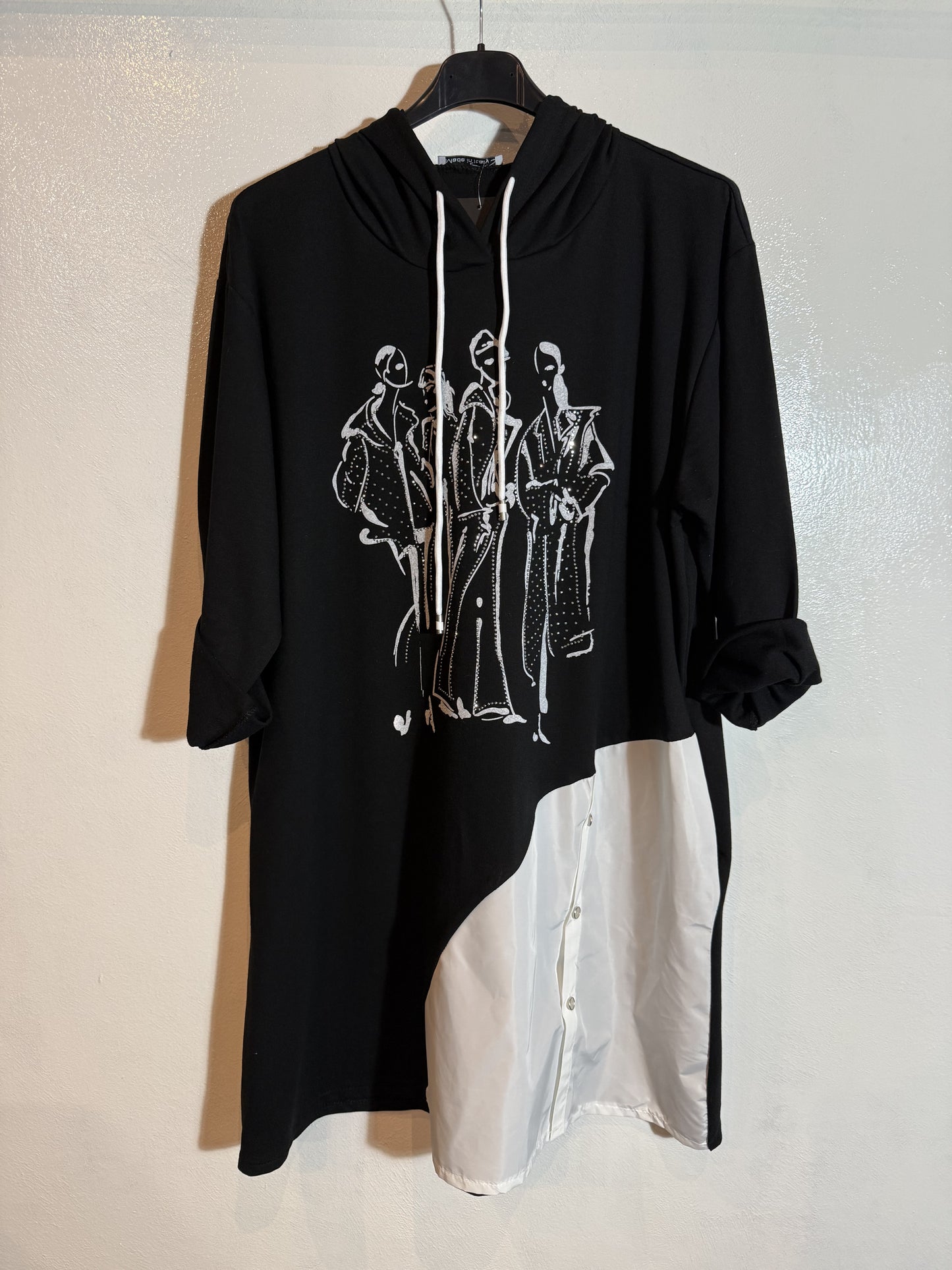 Vestito con cappuccio Tg.1XL