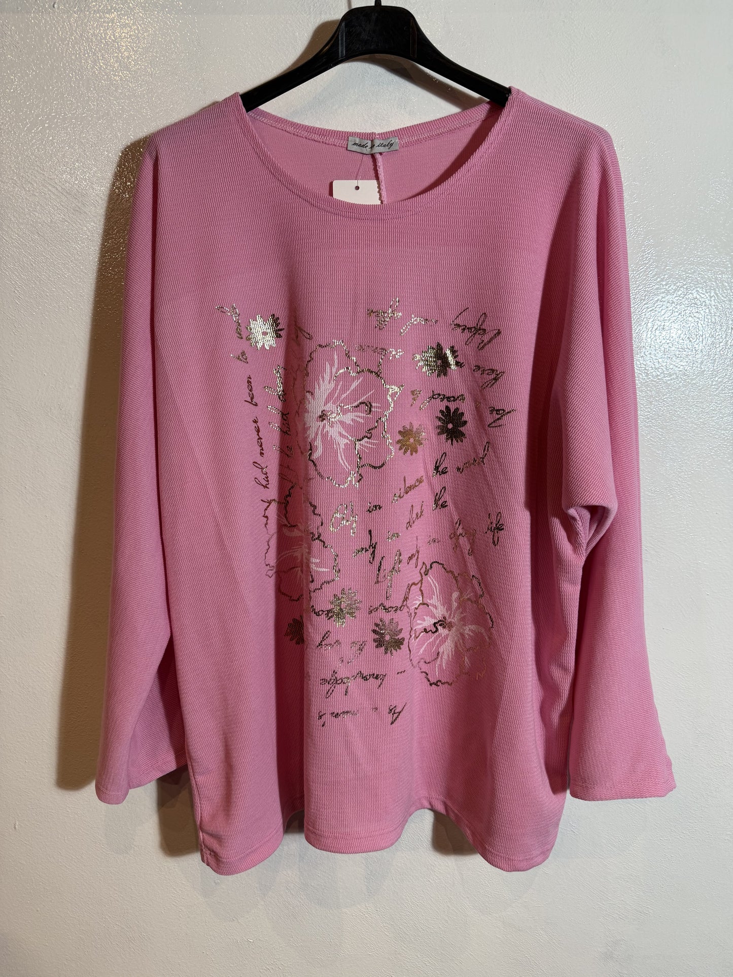 Bedrucktes T-Shirt Größe 2XL