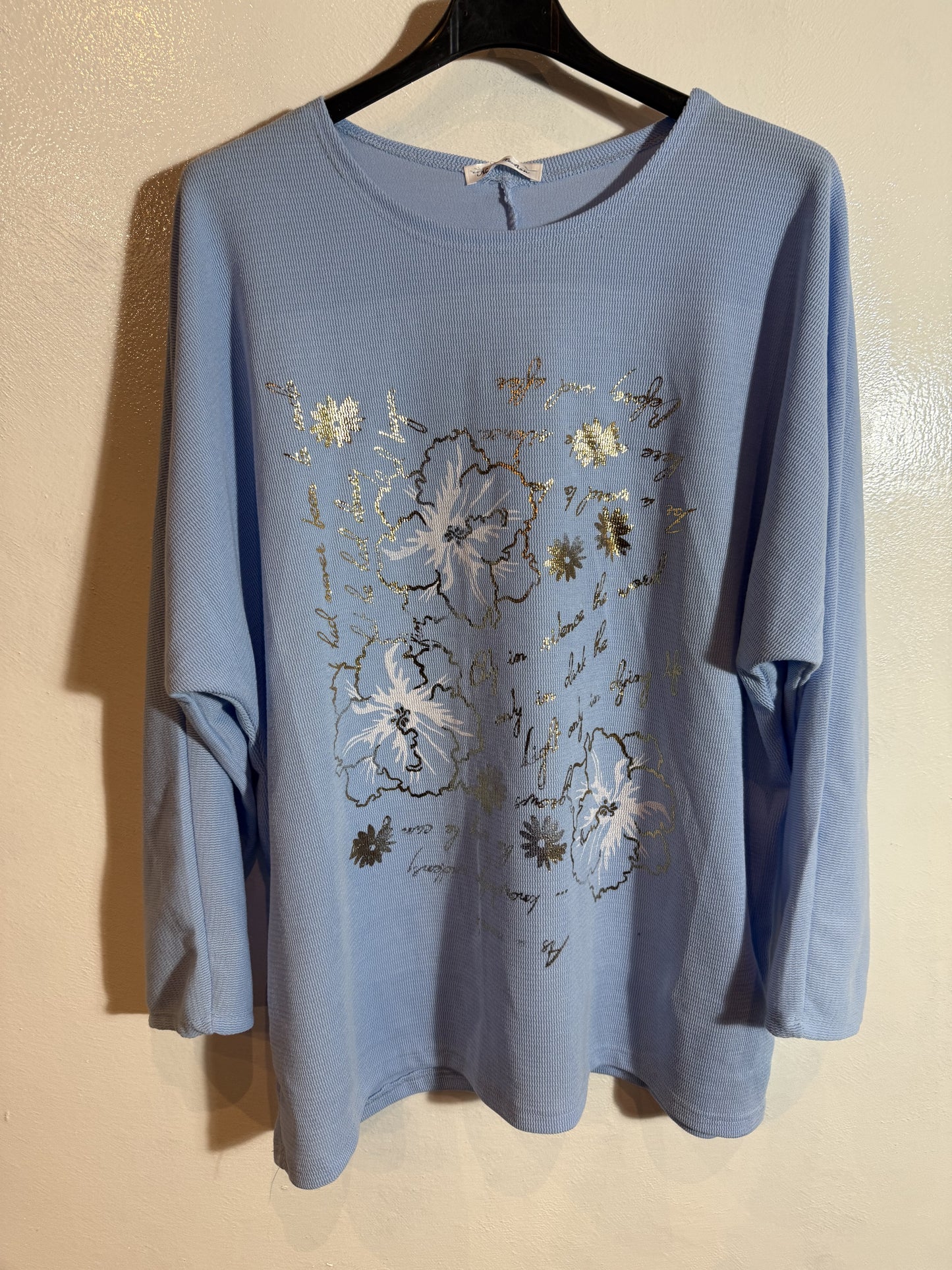 Bedrucktes T-Shirt Größe 2XL