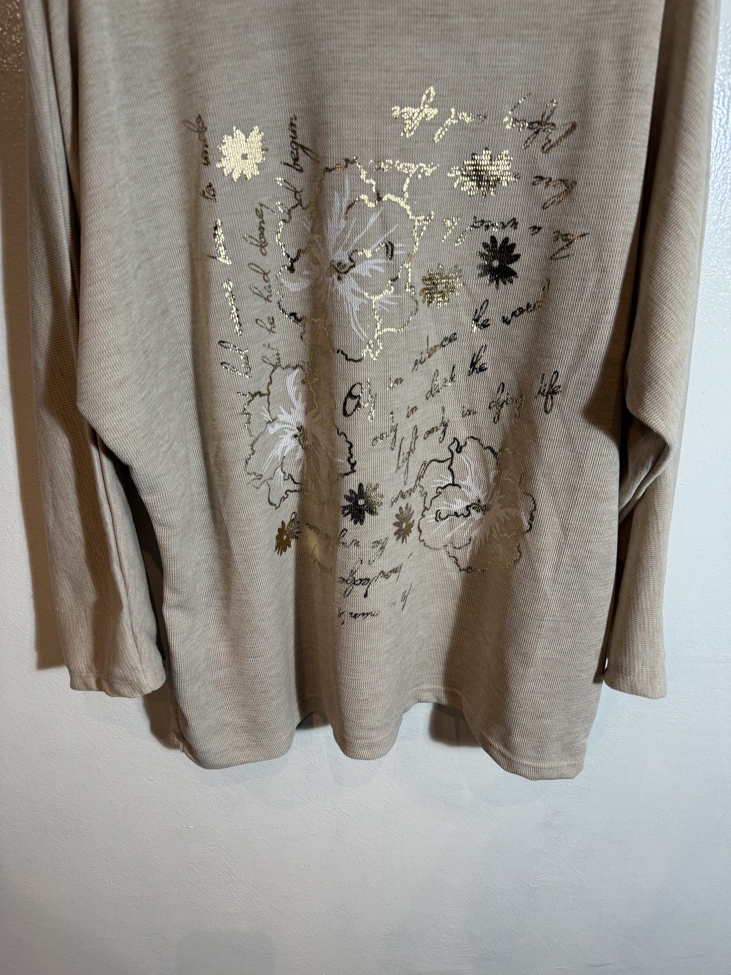 Bedrucktes T-Shirt Größe 2XL