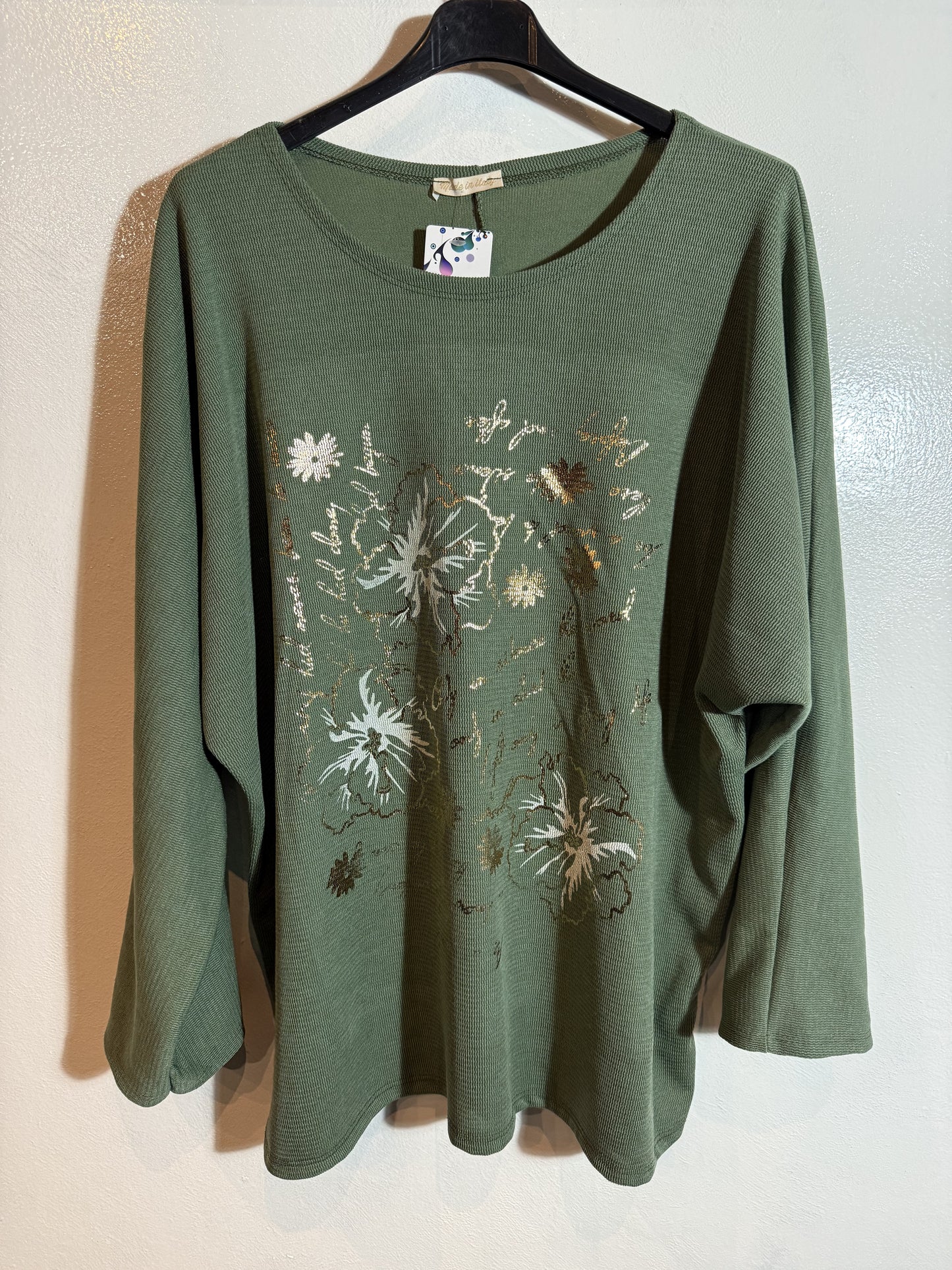 Bedrucktes T-Shirt Größe 2XL