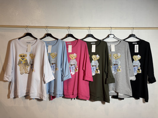 T-Shirt mit Aufdruck Größe 2XL