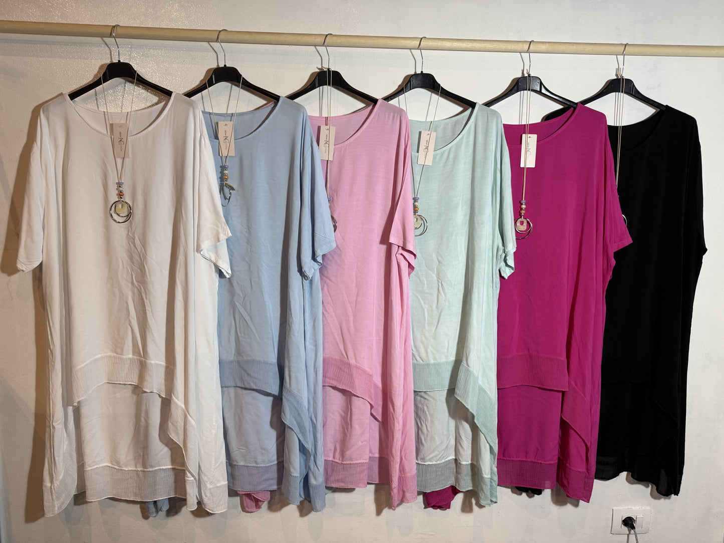 Vestito Con Collana Tg.3XL