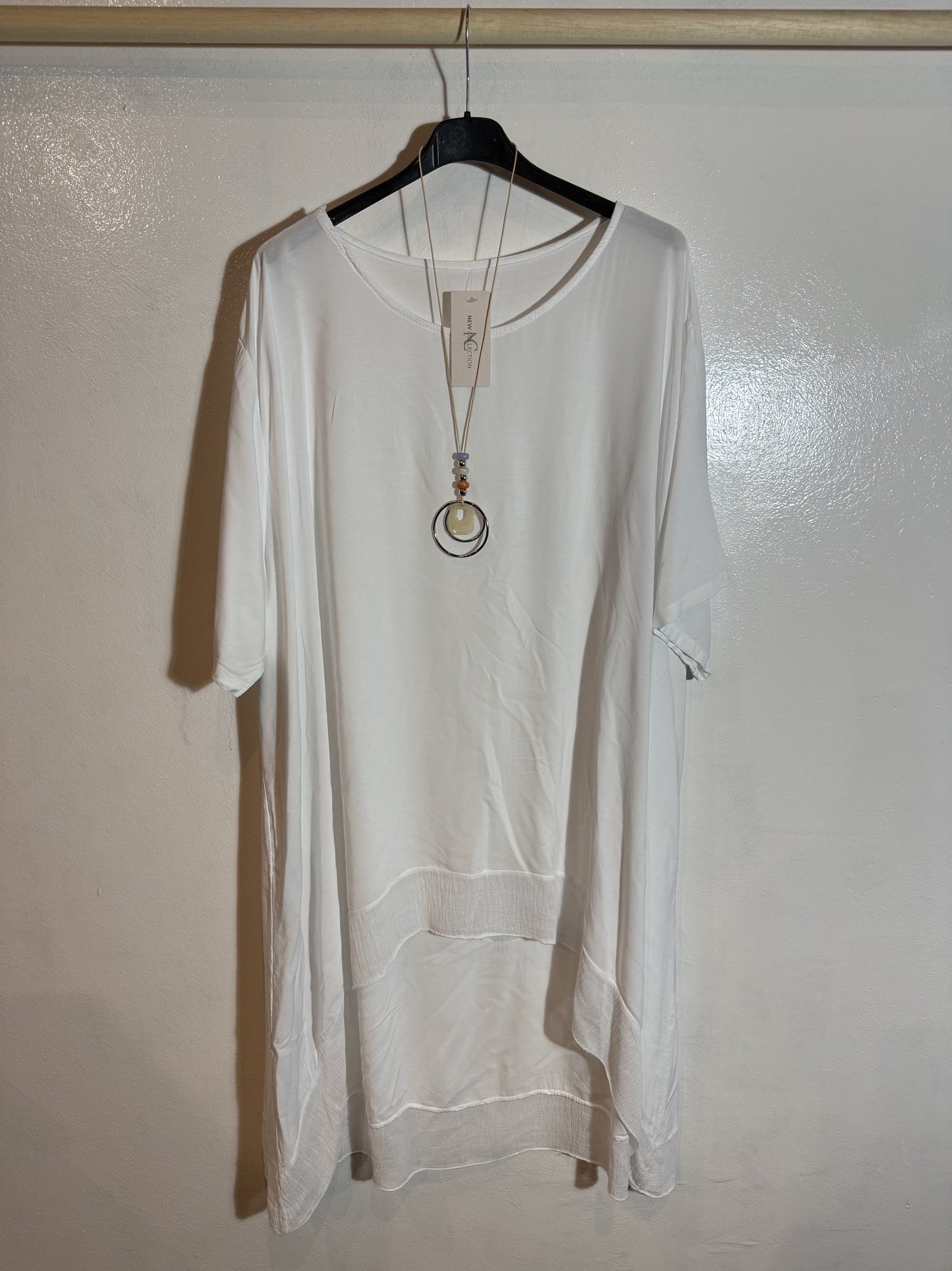 Vestito Con Collana Tg.3XL