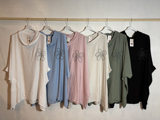 Bedrucktes T-Shirt Größe 4XL