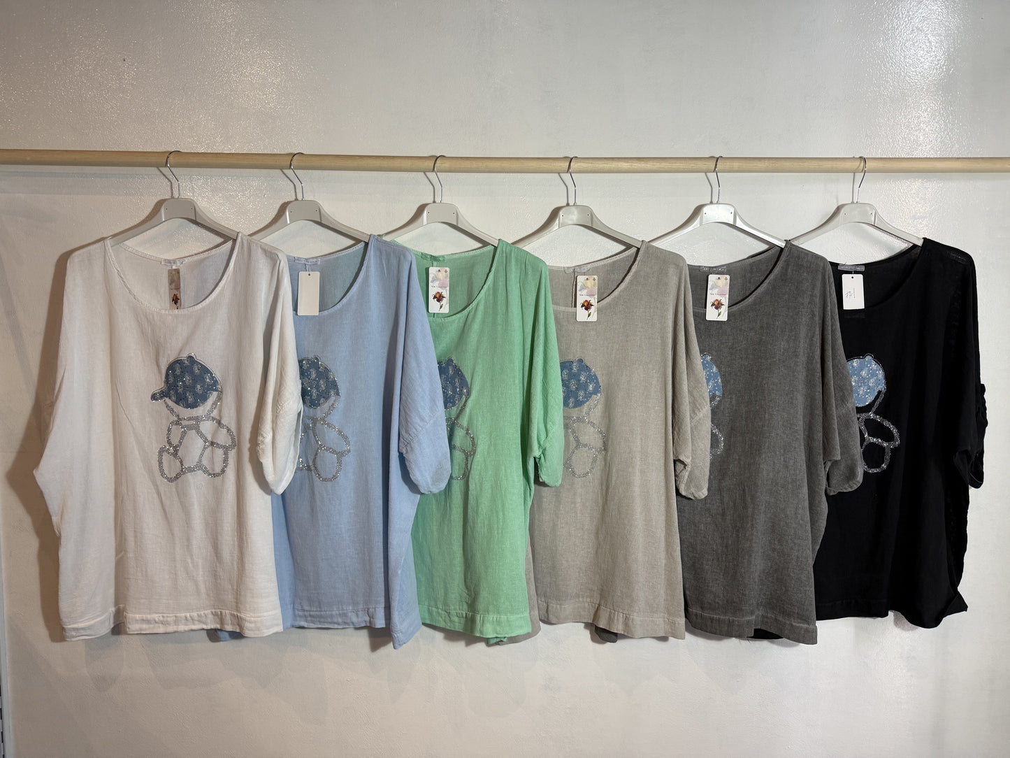 Bedrucktes T-Shirt Größe 2XL