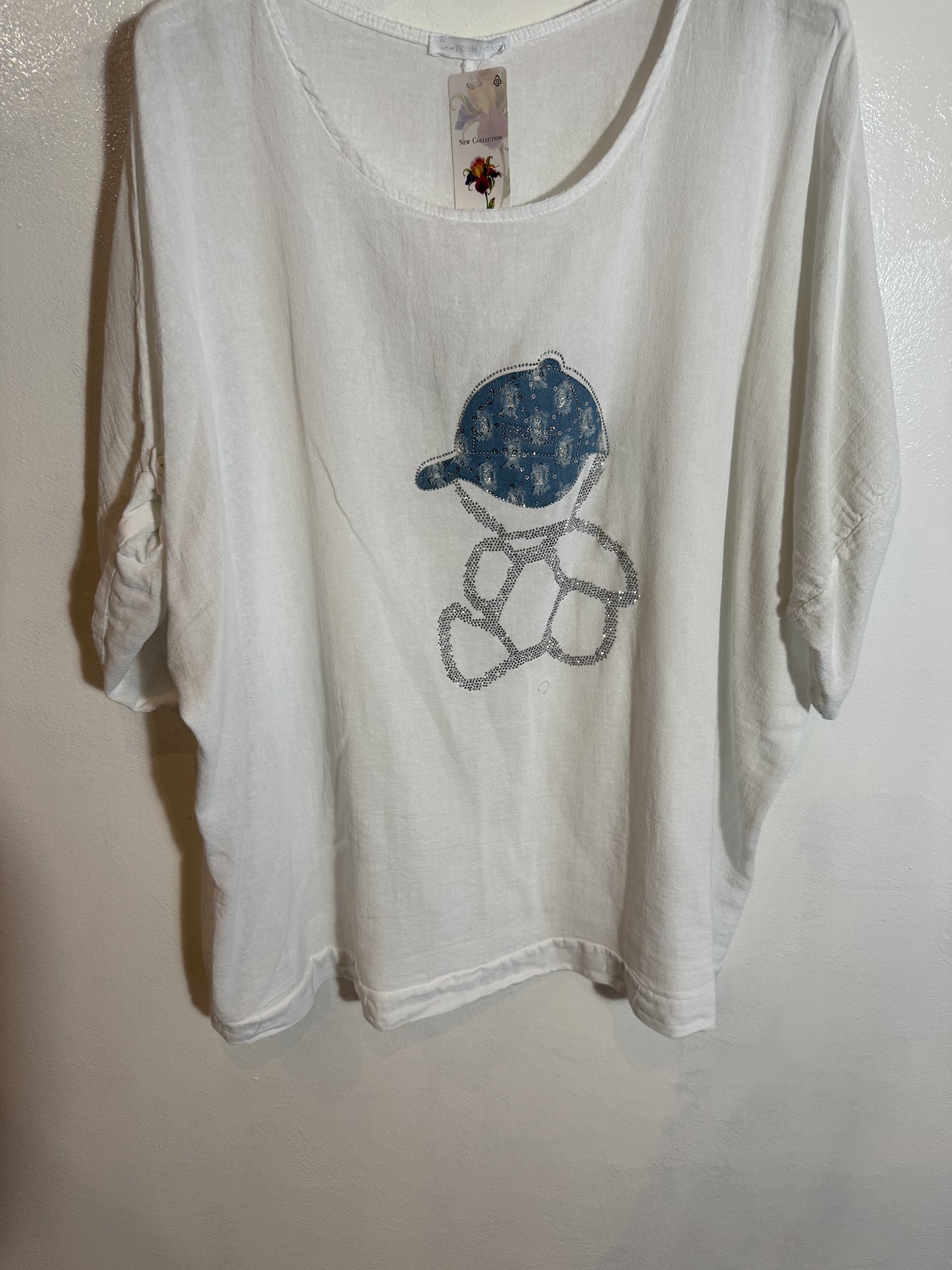 Bedrucktes T-Shirt Größe 2XL